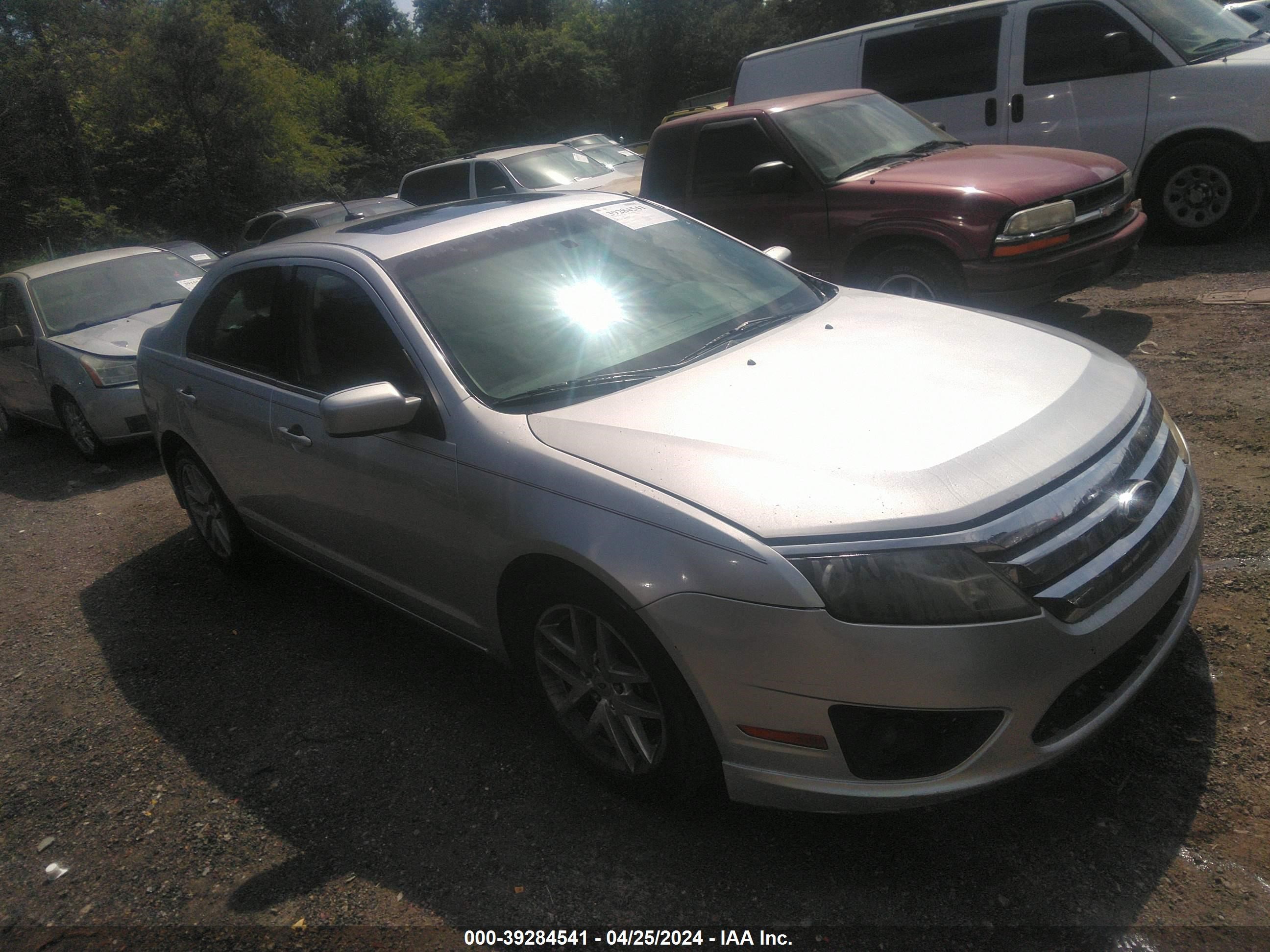 ford fusion 2011 3fahp0ha0br344593