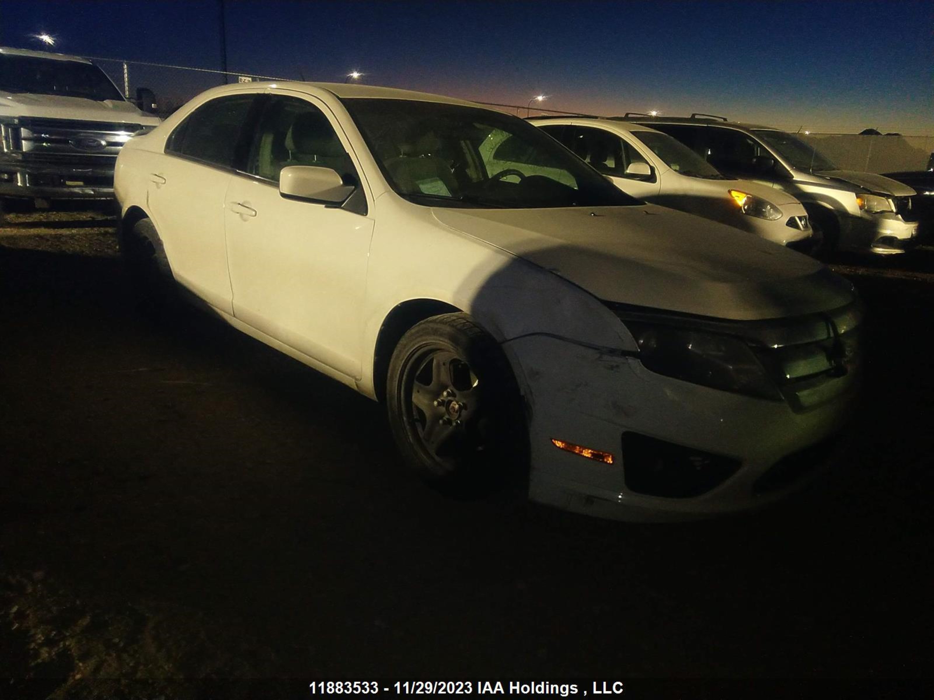 ford fusion 2010 3fahp0ha2ar240508