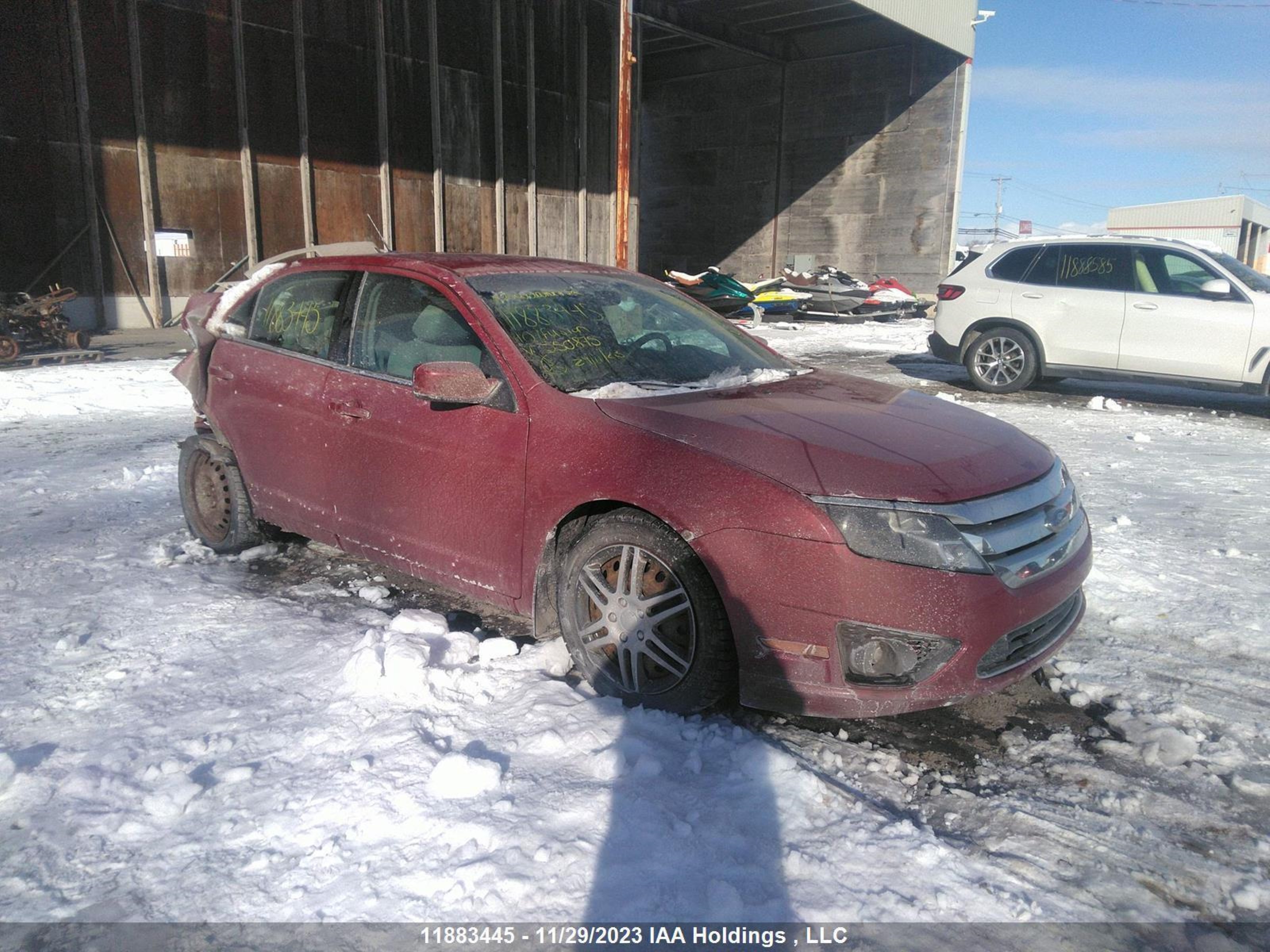 ford fusion 2010 3fahp0ha2ar250875