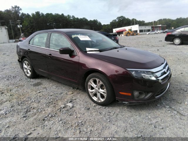 ford fusion 2012 3fahp0ha4cr298896