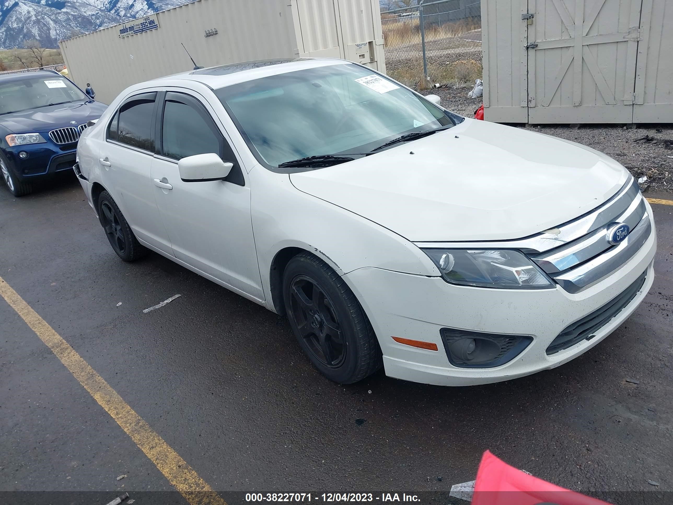 ford fusion 2011 3fahp0ha5br343794