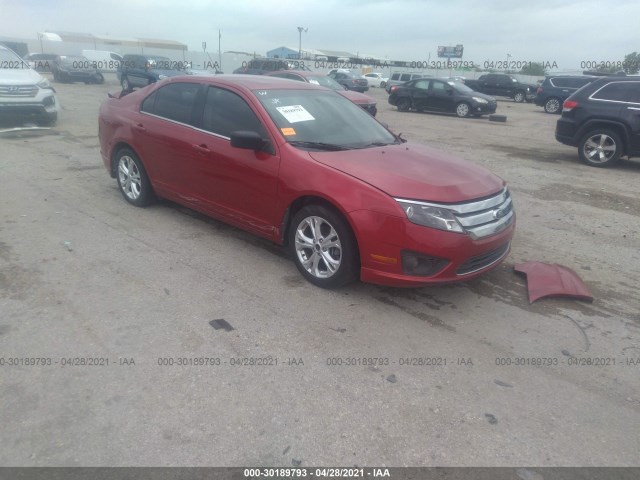 ford fusion 2012 3fahp0ha6cr299967