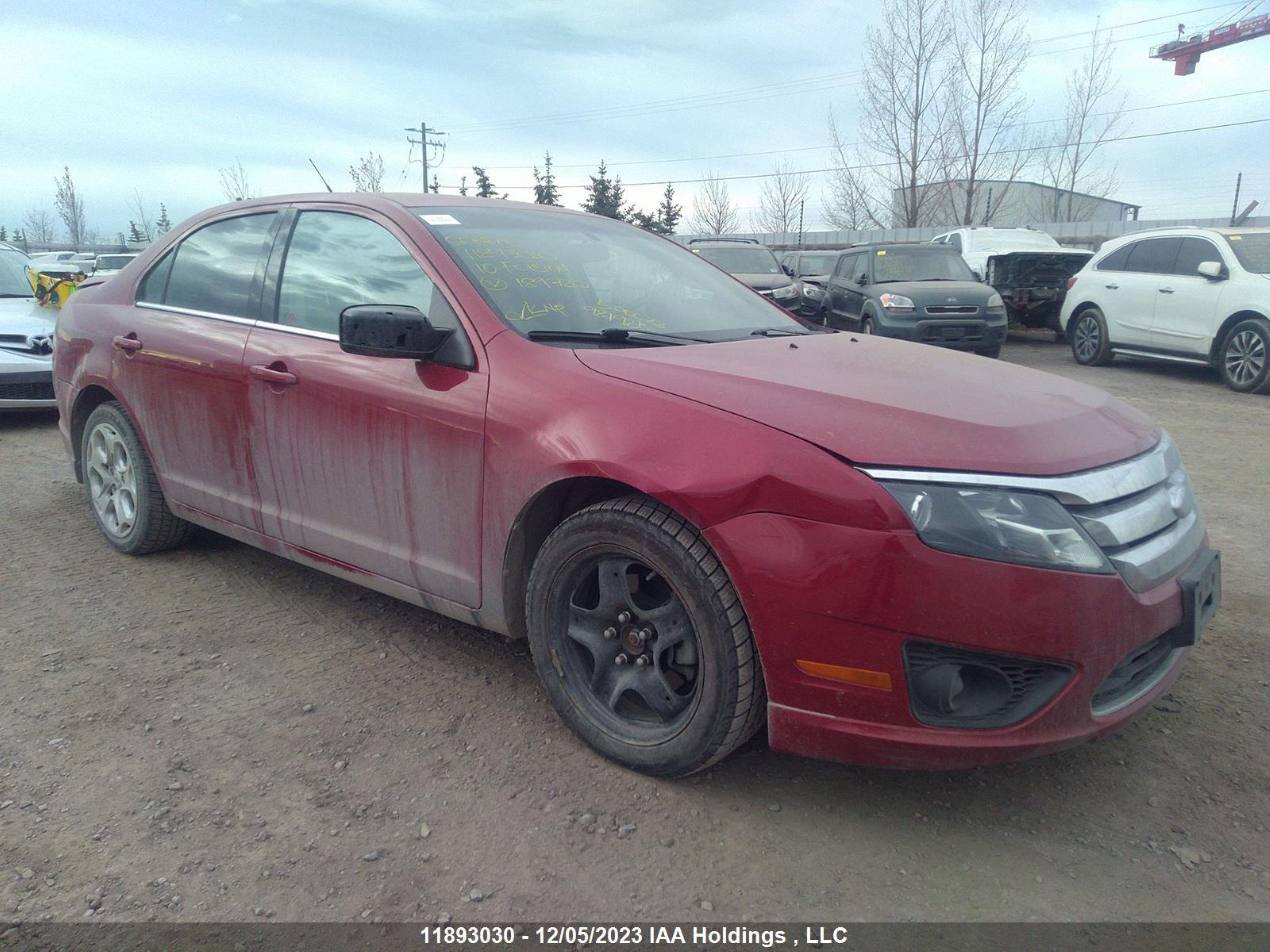 ford fusion 2010 3fahp0ha7ar189720