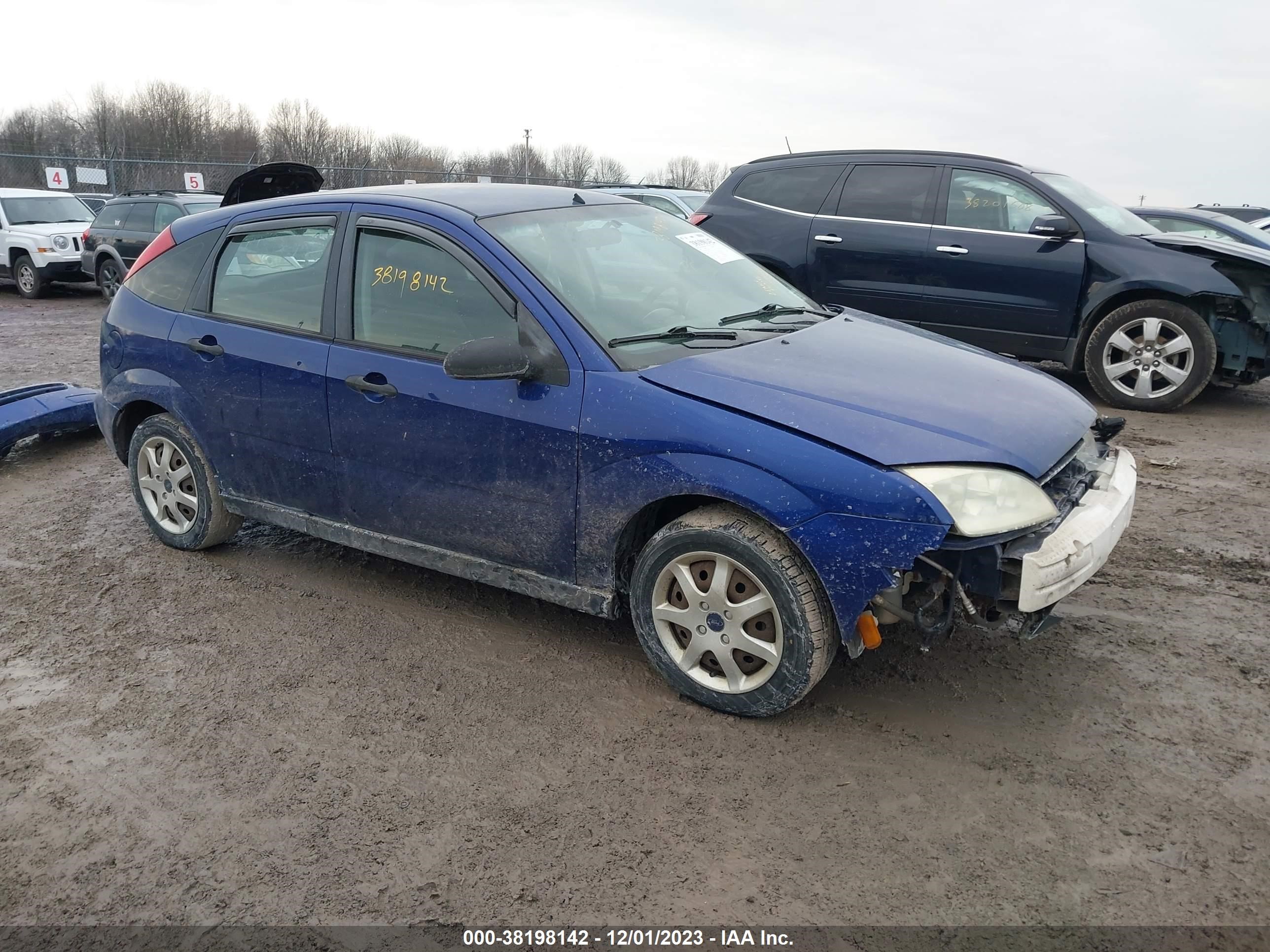 ford focus 2005 3fahp37n25r107890