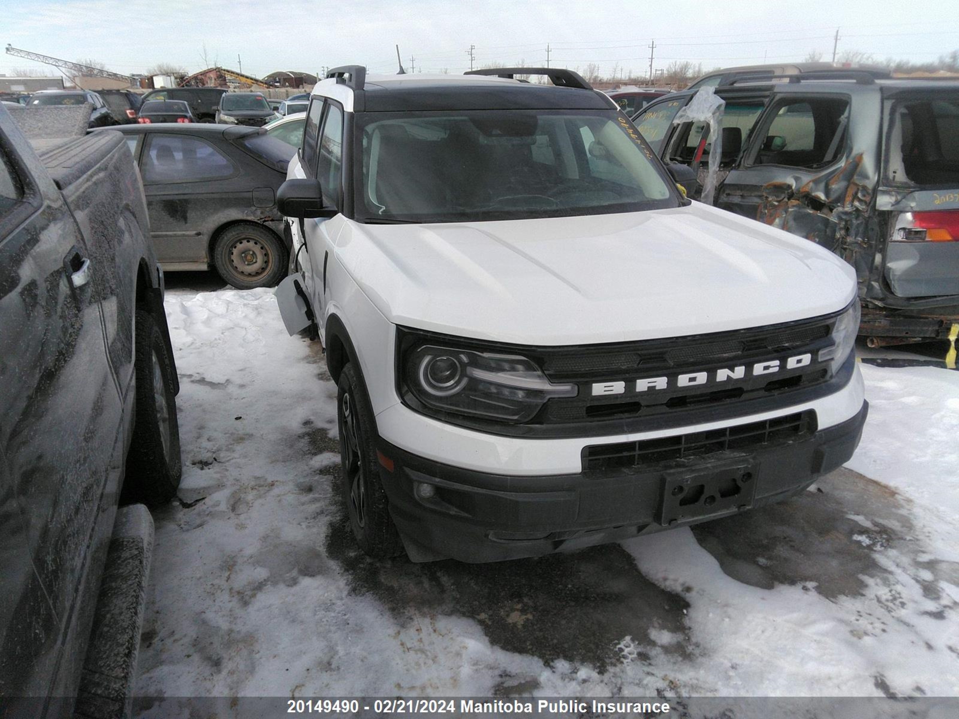 ford bronco sport 2023 3fmcr9c61pre13221