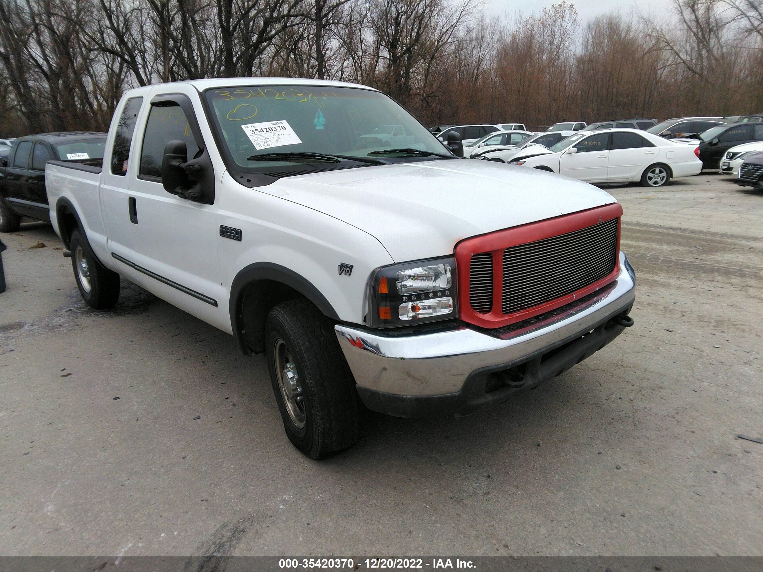 ford f250 2000 3ftnx20s1yma69433
