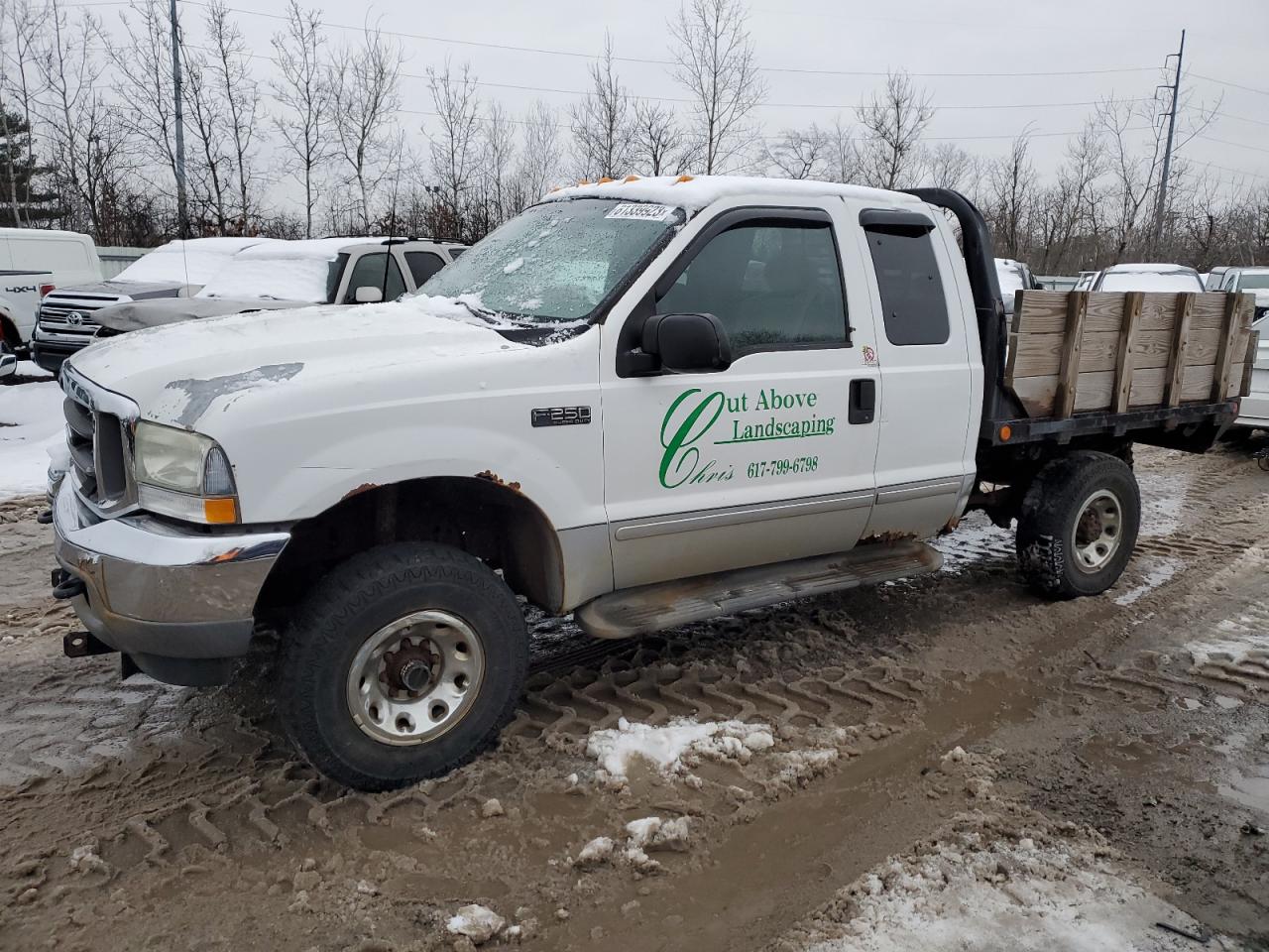 ford f250 2003 3ftnx21lx3mb26518