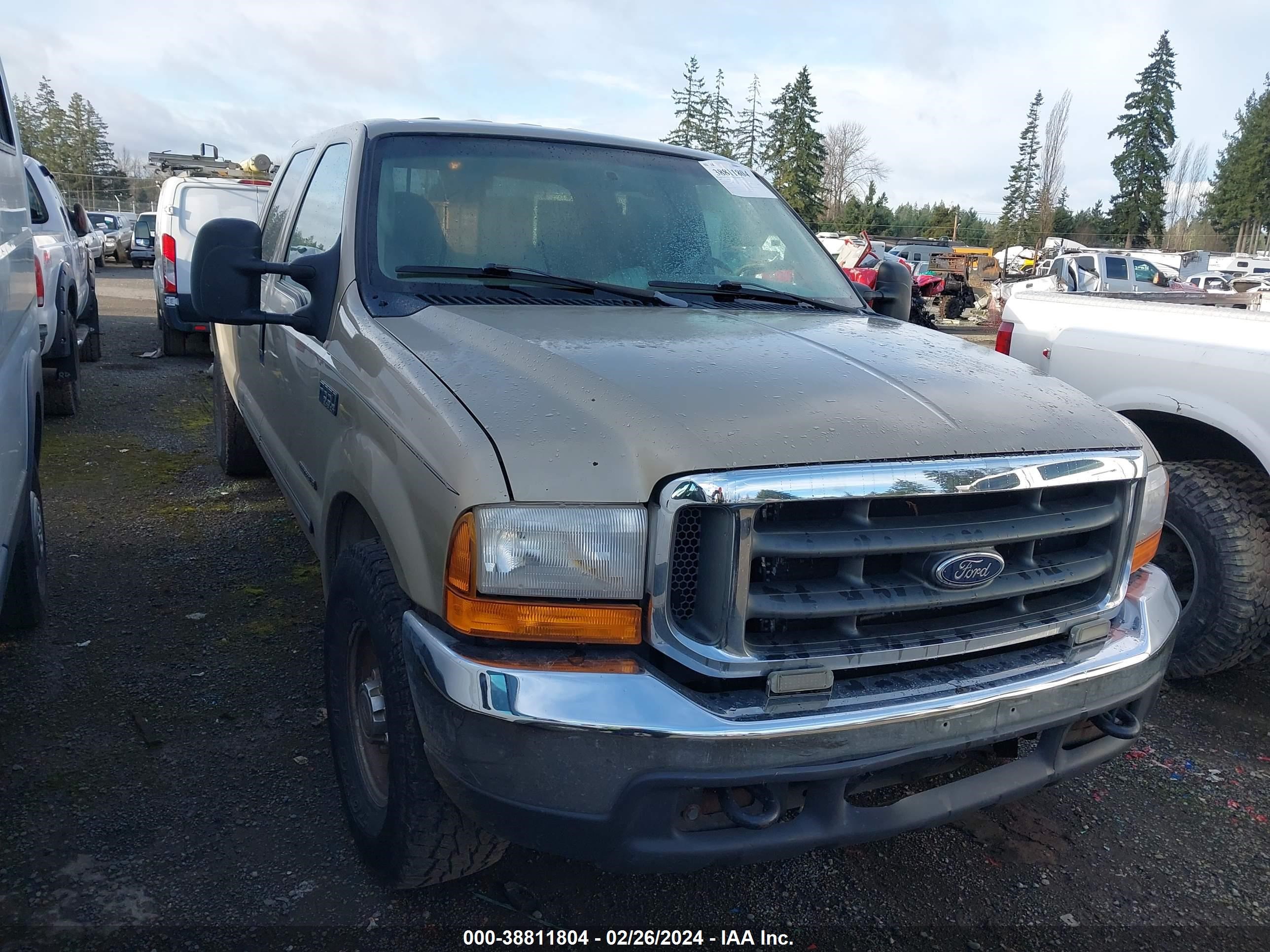 ford f350 2000 3ftsw30f9yma37361