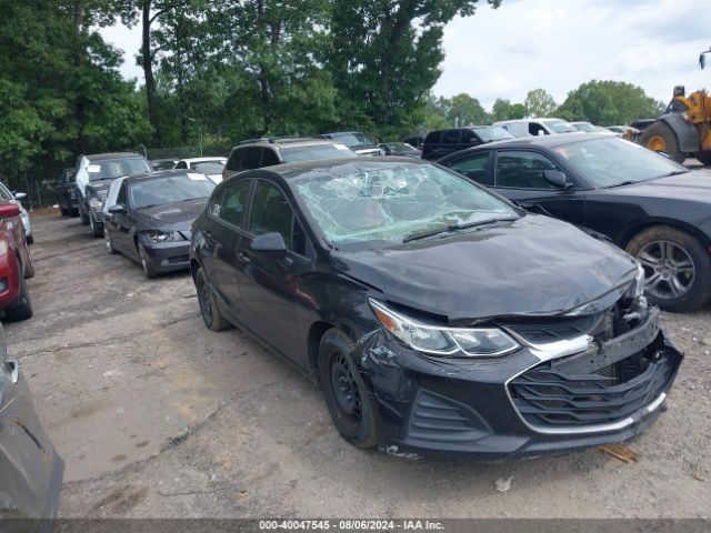 chevrolet cruze 2019 3g1bc6sm1ks569995