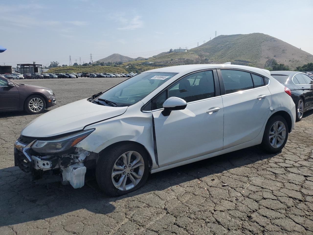 chevrolet cruze 2019 3g1be6sm3ks598554