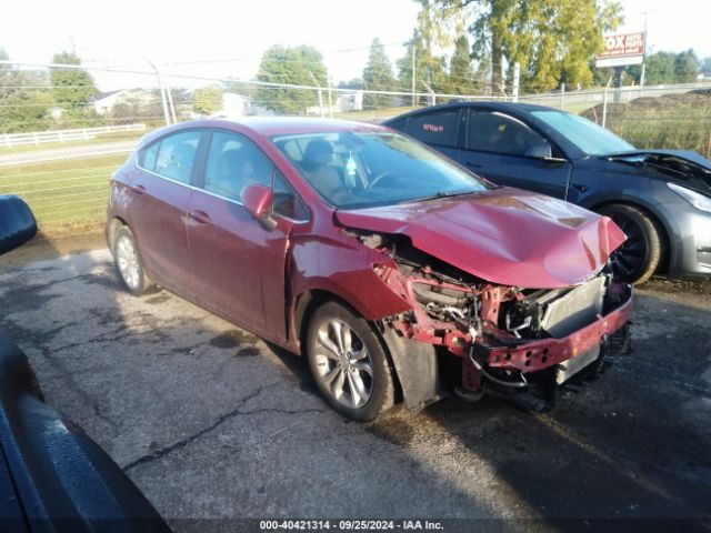 chevrolet cruze 2019 3g1be6sm4ks559715