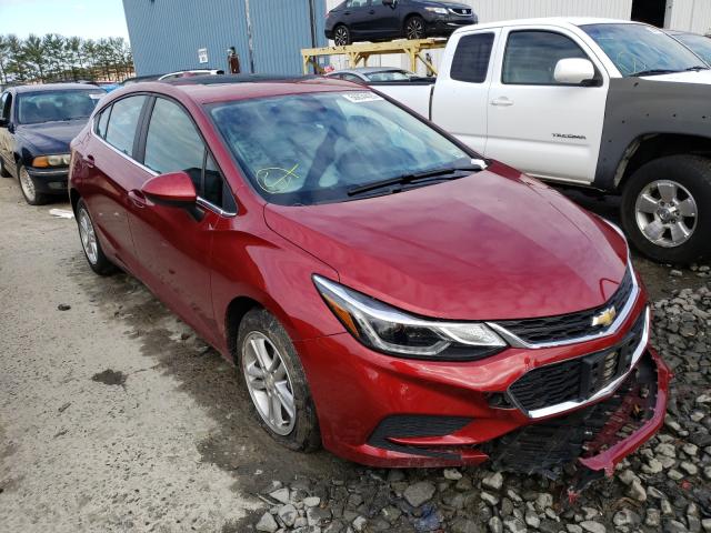 chevrolet cruze lt 2017 3g1be6sm7hs516141