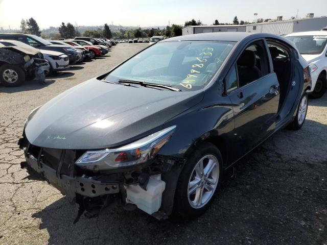 chevrolet cruze lt 2017 3g1be6sm8hs606480