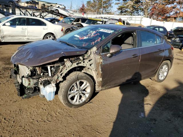 chevrolet cruze 2019 3g1be6sm9ks574985