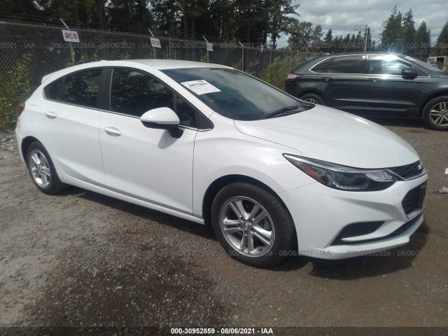 chevrolet cruze lt 2017 3g1be6smxhs597877