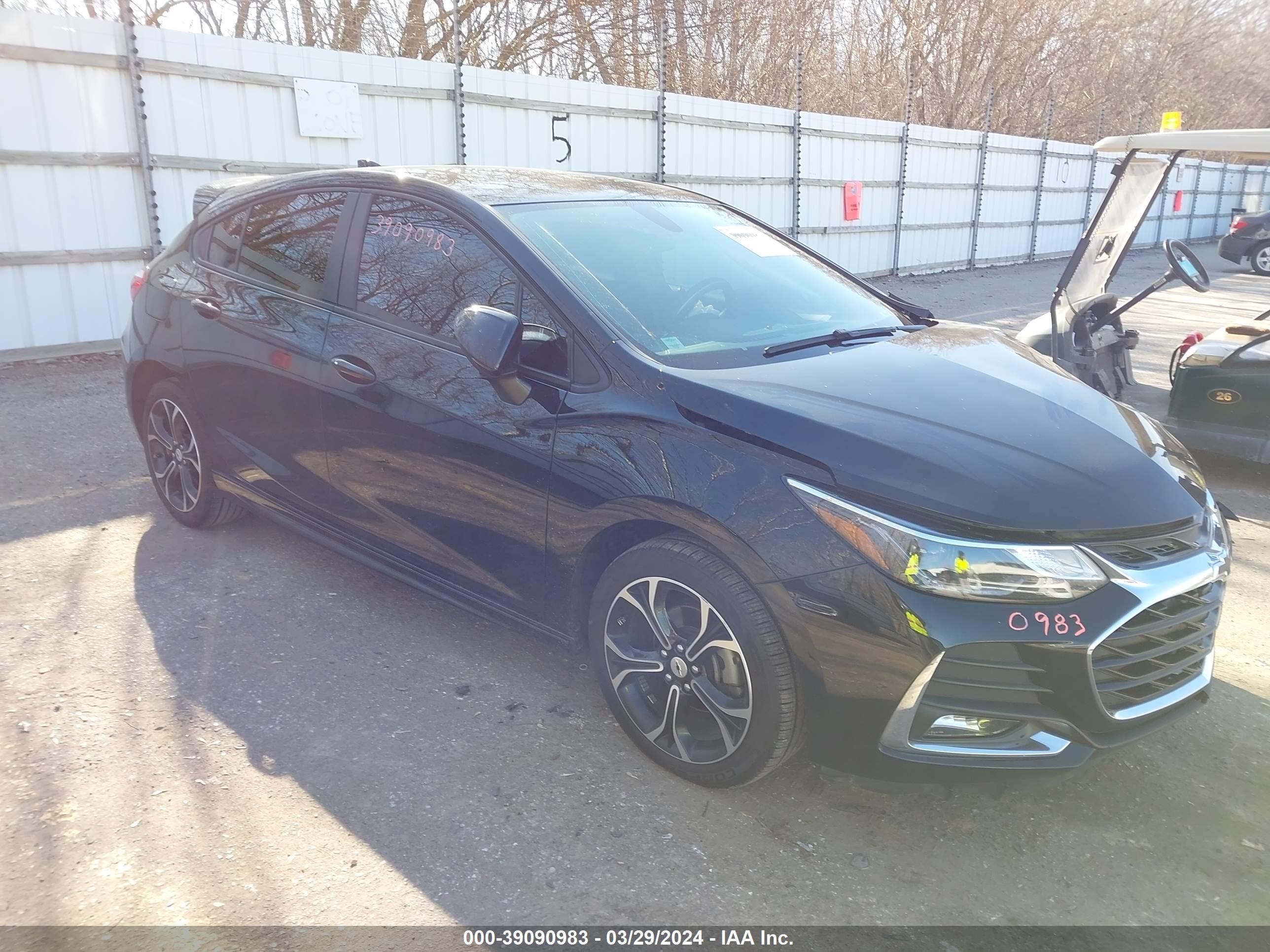 chevrolet cruze 2019 3g1be6smxks534981