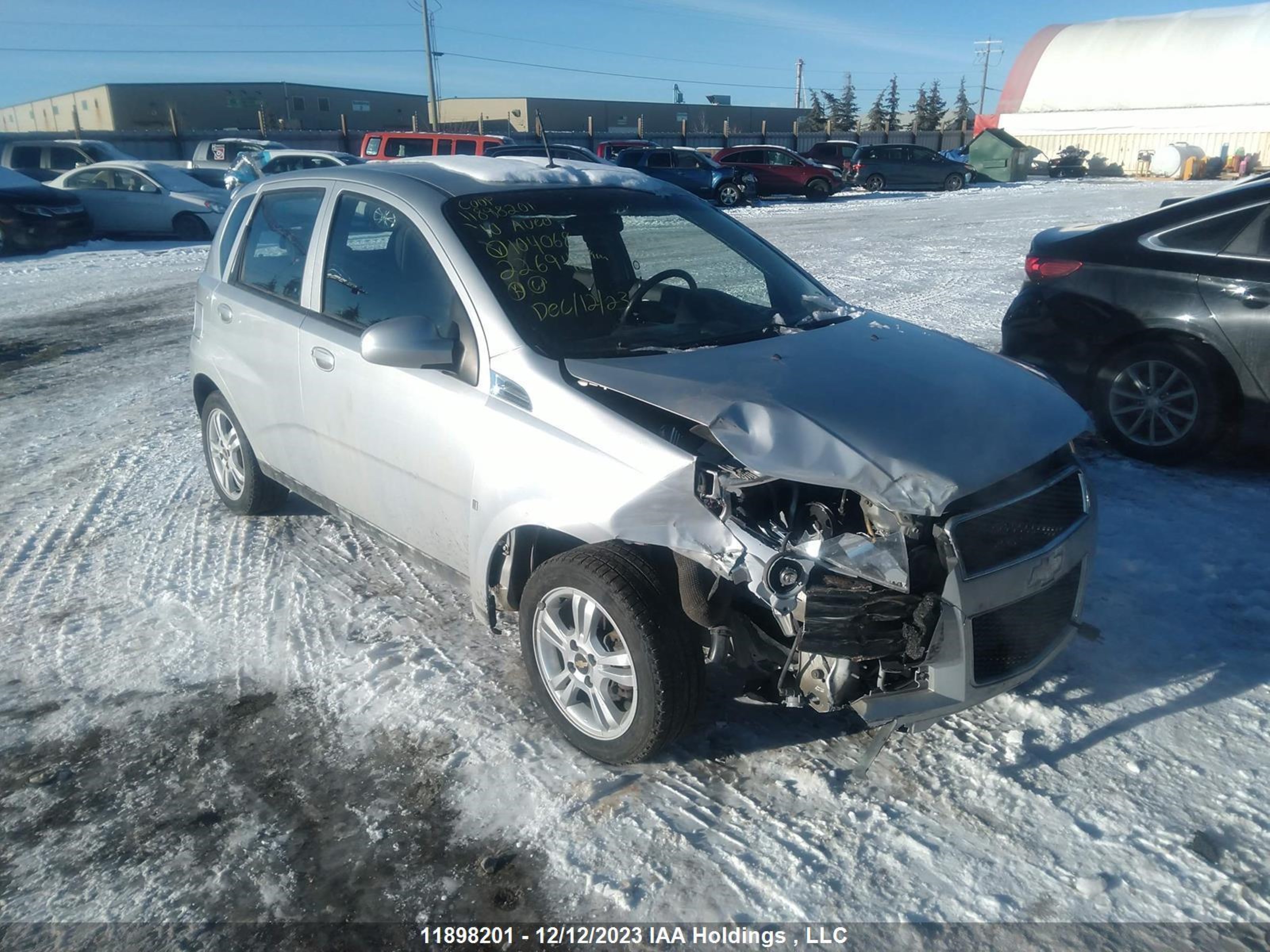 chevrolet aveo 2010 3g1tc6de1al104068