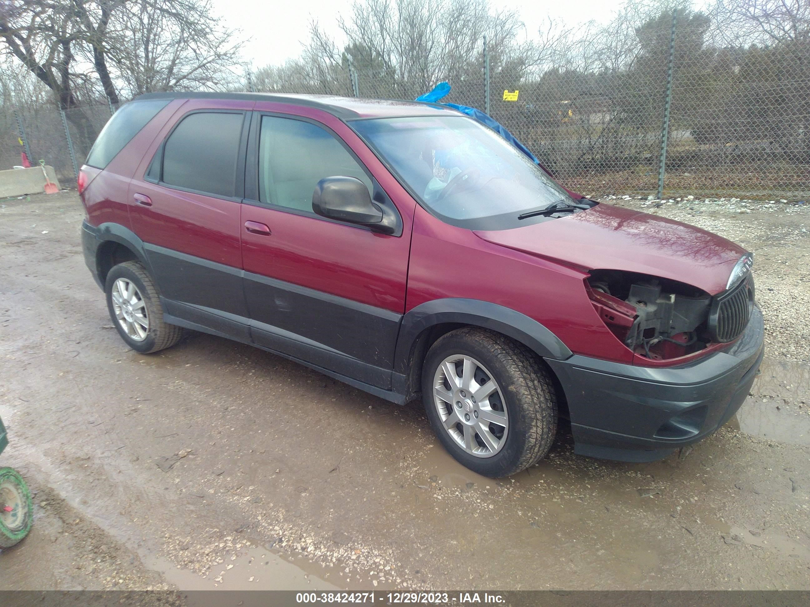 buick rendezvous 2005 3g5da03e05s564602