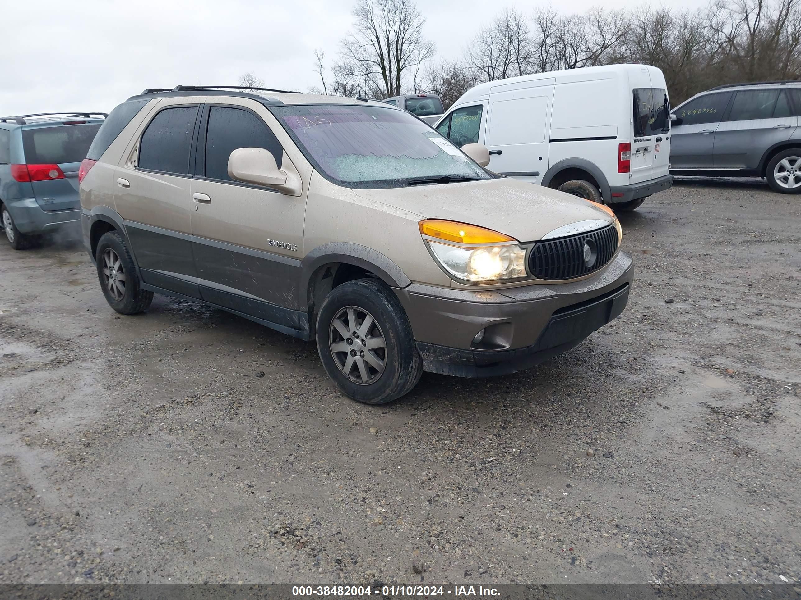 buick rendezvous 2003 3g5da03e83s553070