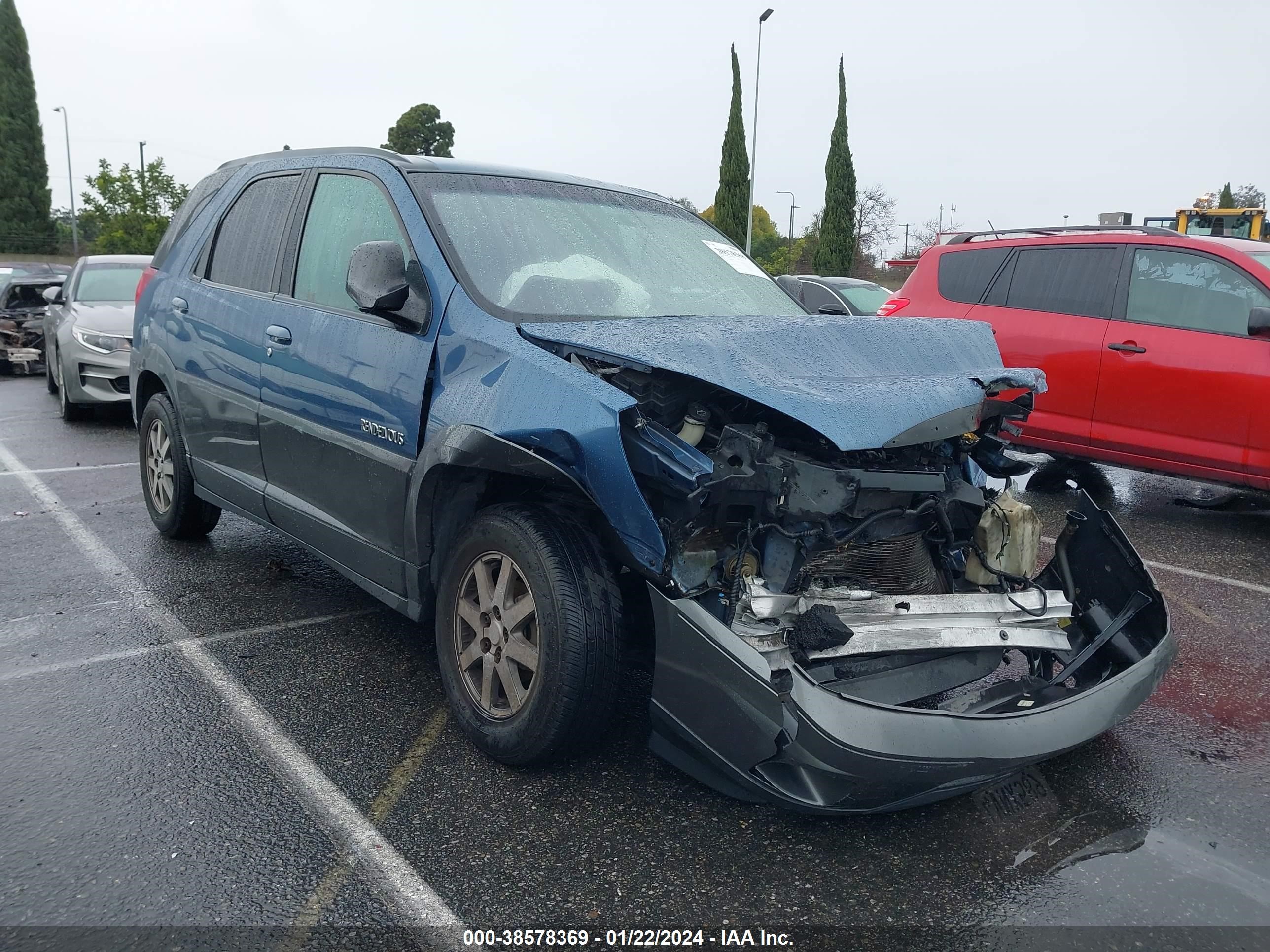 buick rendezvous 2002 3g5da03e92s537927