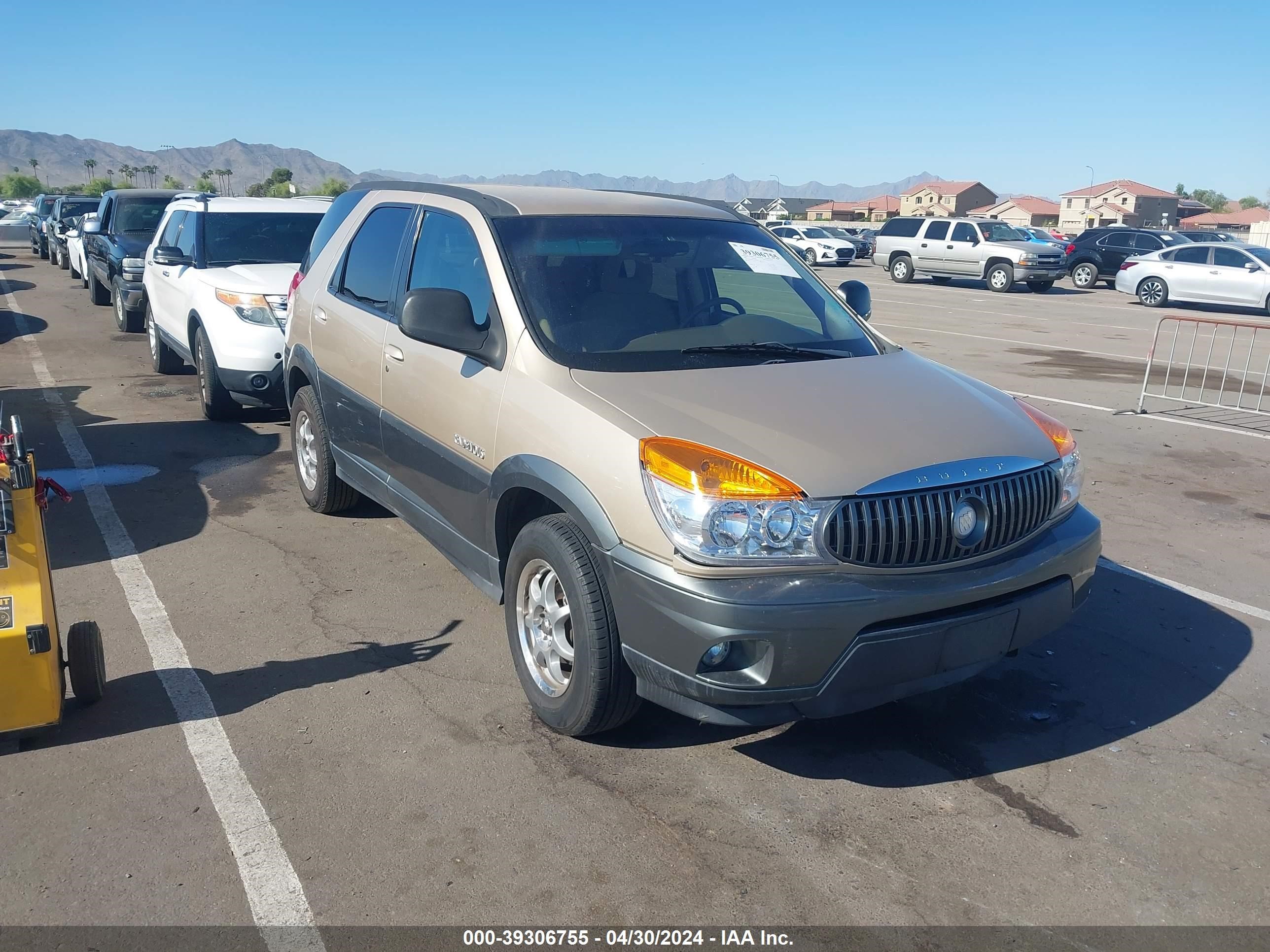 buick rendezvous 2002 3g5da03ex2s580544