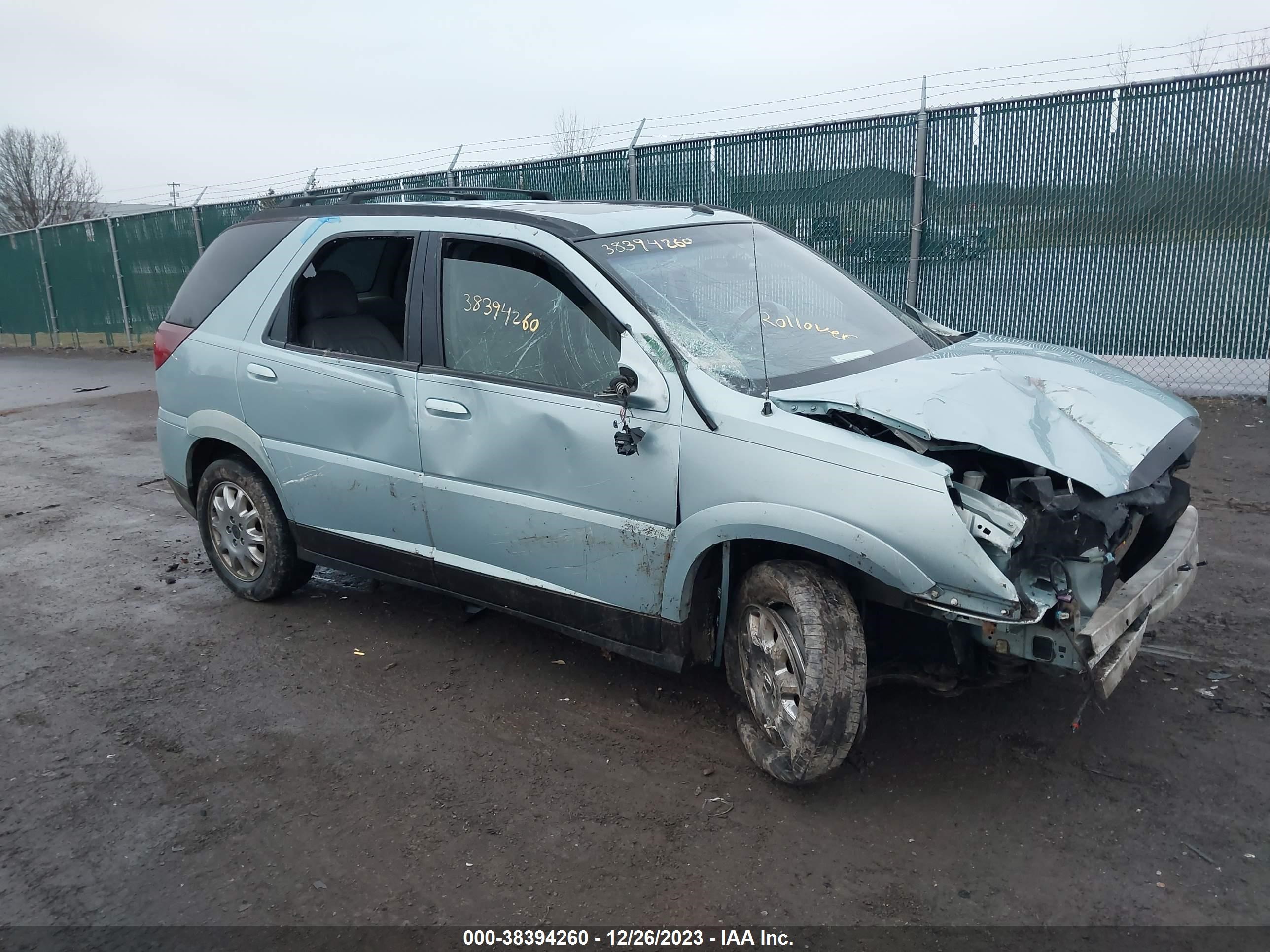 buick rendezvous 2006 3g5da03l36s522425