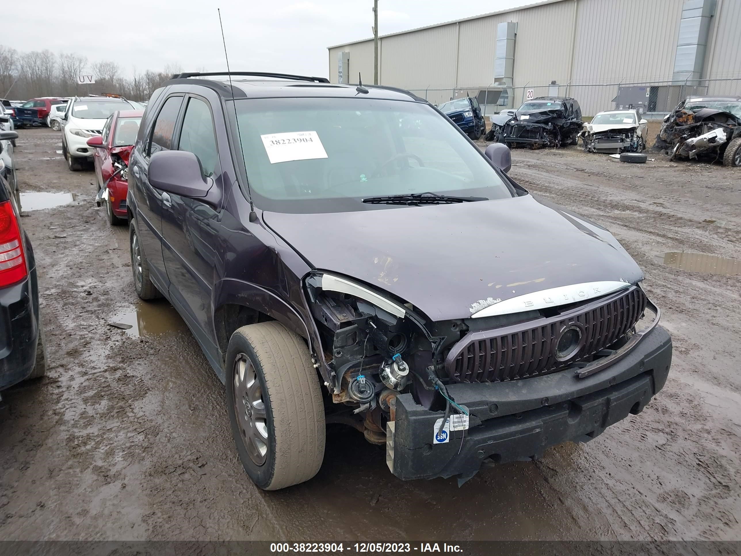 buick rendezvous 2007 3g5da03l67s522470