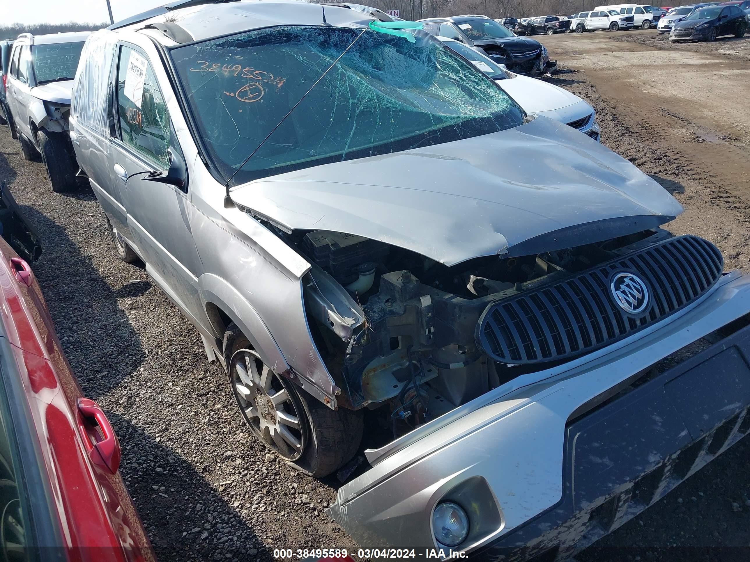 buick rendezvous 2006 3g5da03l76s537154