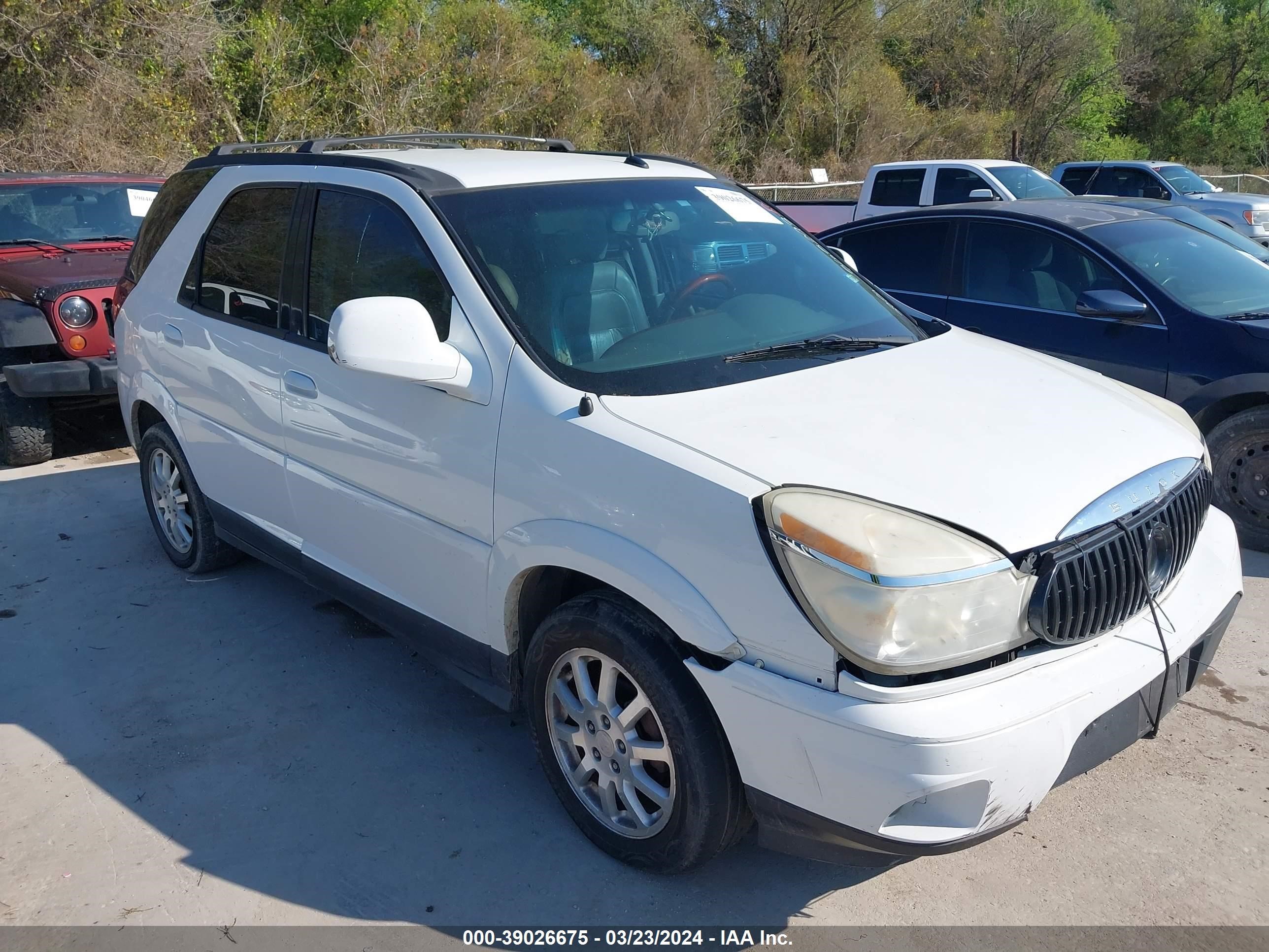 buick rendezvous 2006 3g5da03l76s565293