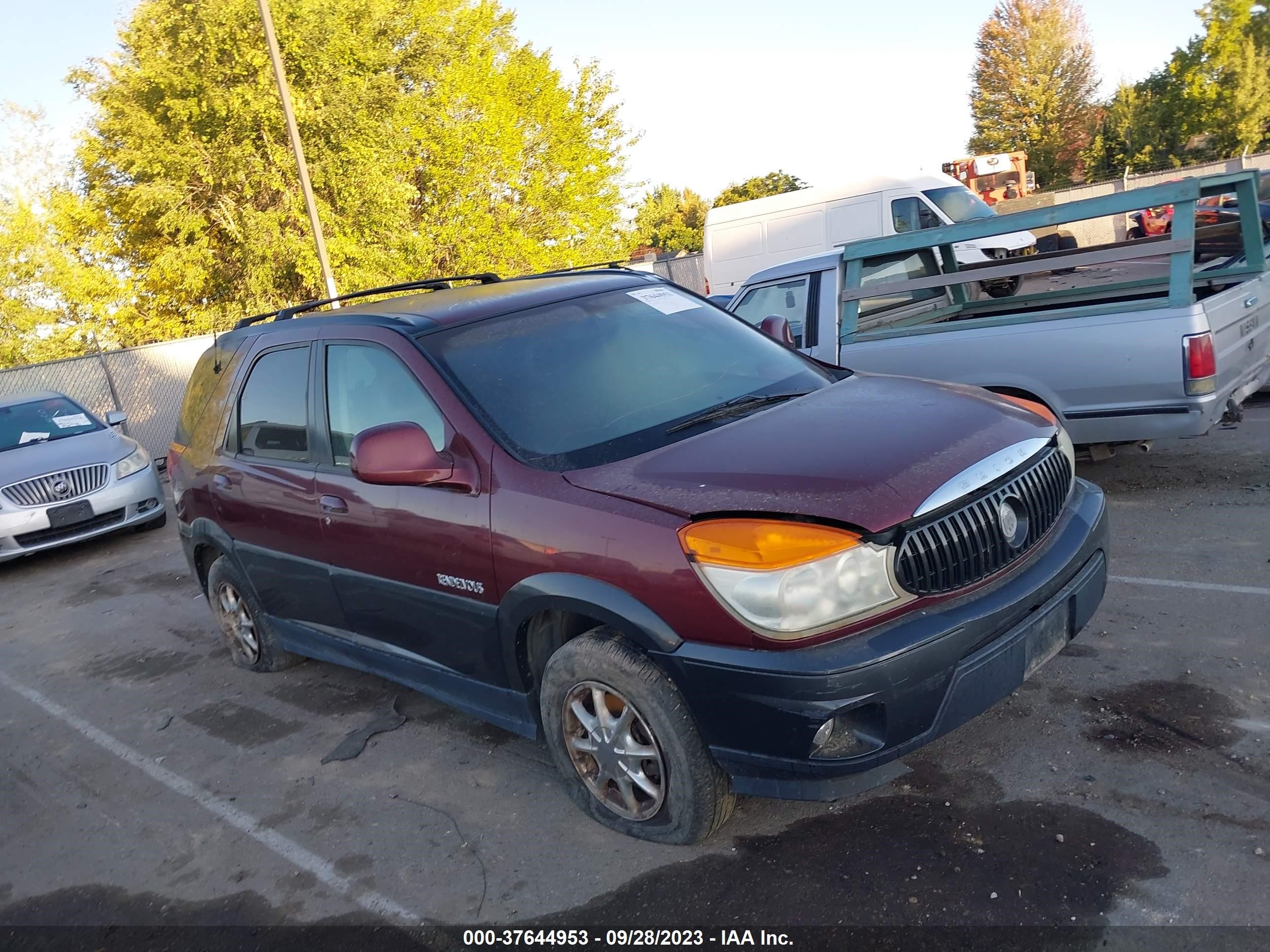 buick rendezvous 2002 3g5db03e12s517894