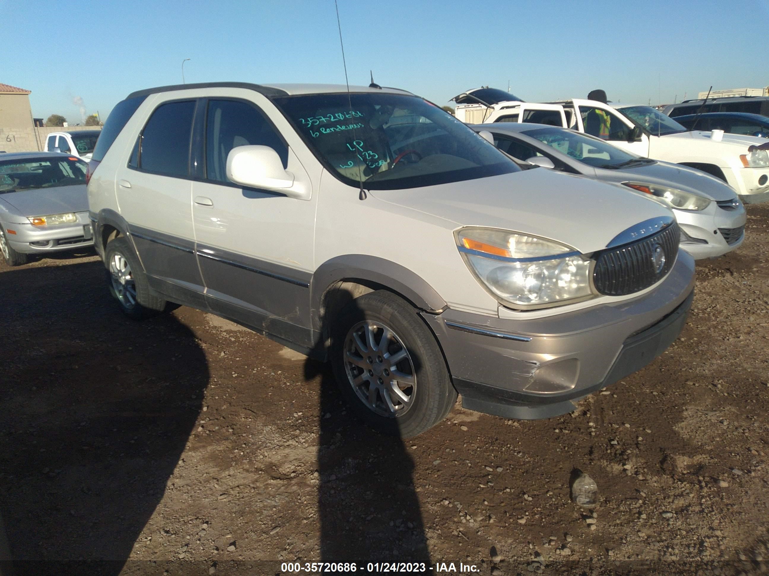 buick rendezvous 2006 3g5db03l56s584471