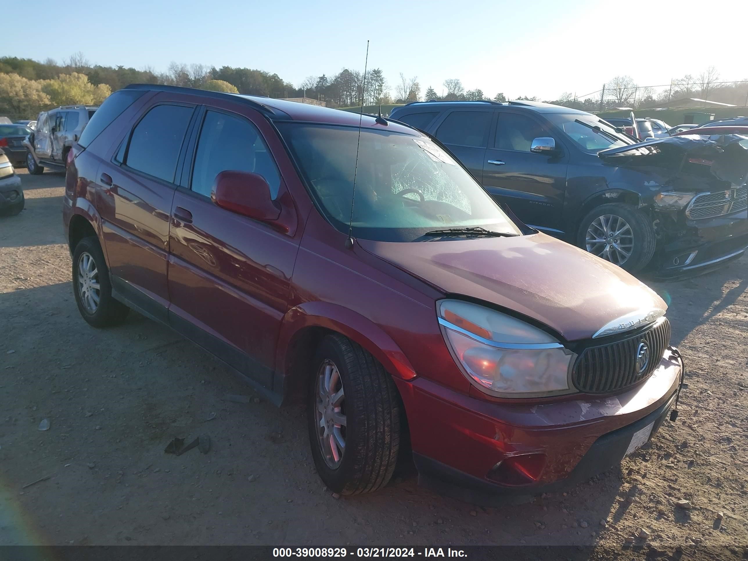 buick rendezvous 2006 3g5db03l96s658796