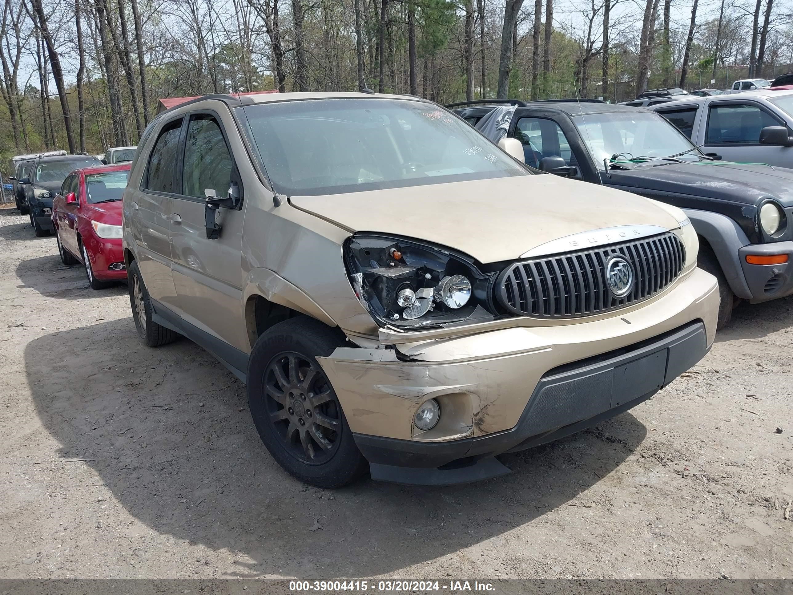 buick rendezvous 2006 3g5db03lx6s658791