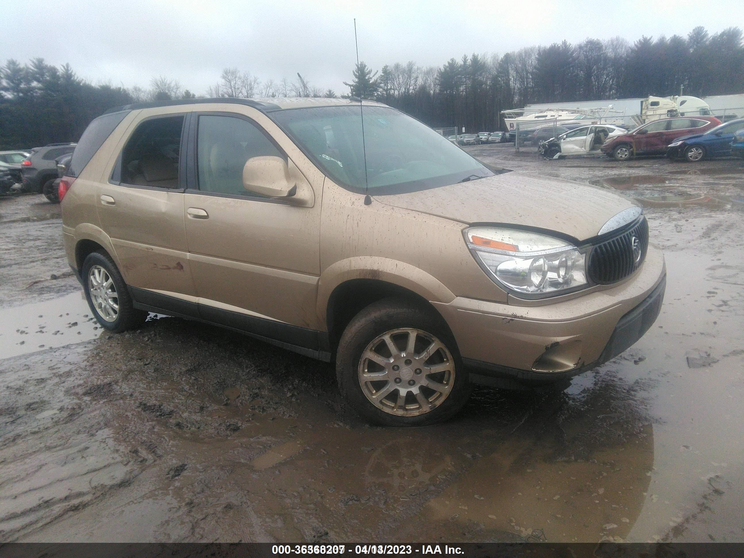 buick rendezvous 2006 3g5db03lx6s668432