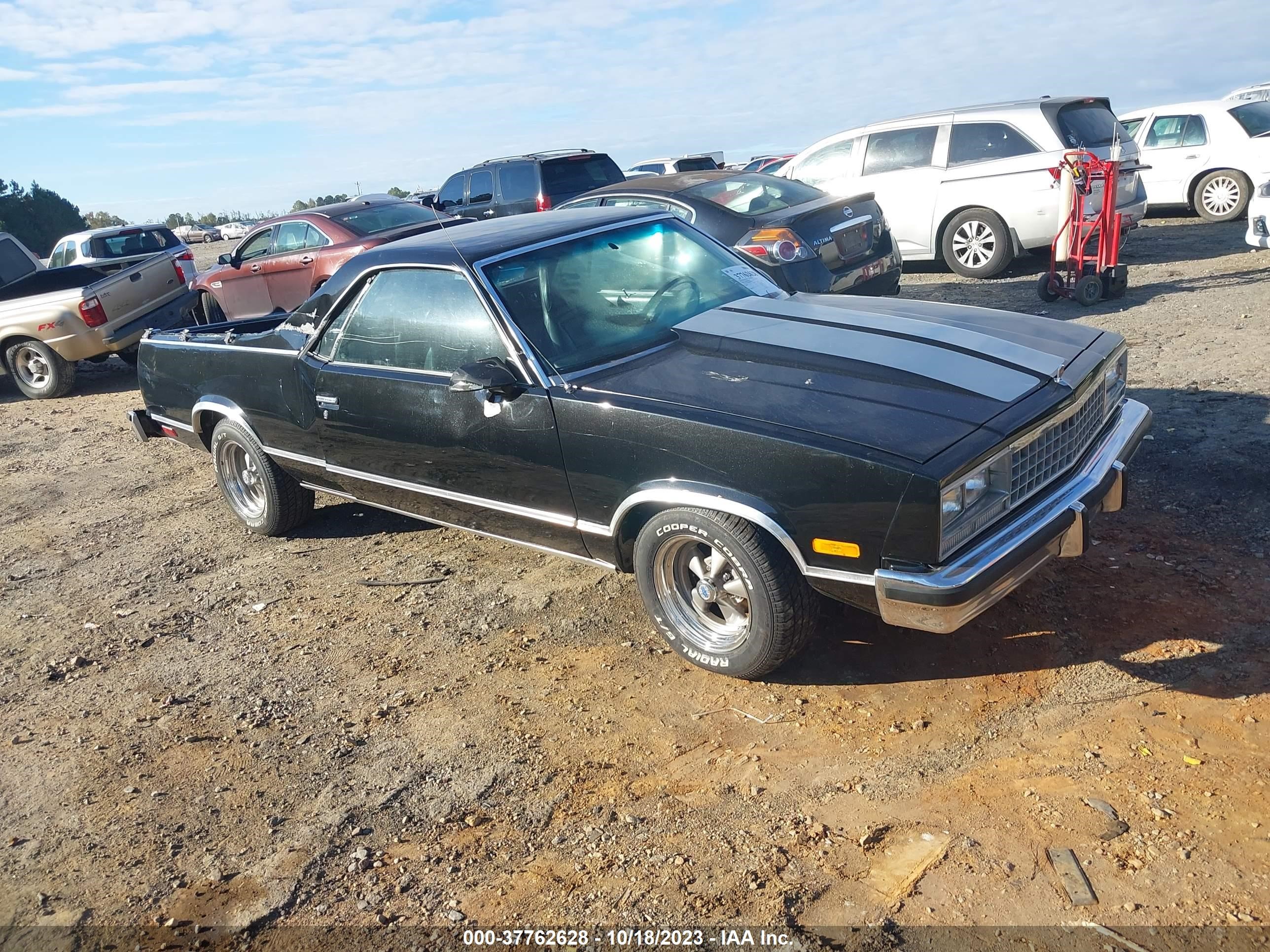 chevrolet el camino 1986 3gccw80h0gs911772