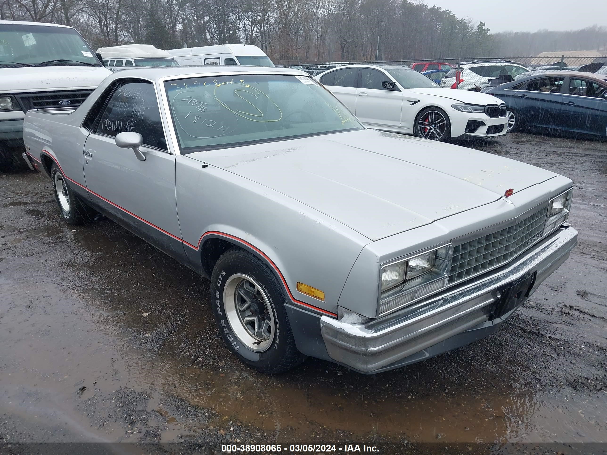 chevrolet el camino 1985 3gccw80h3fs912915