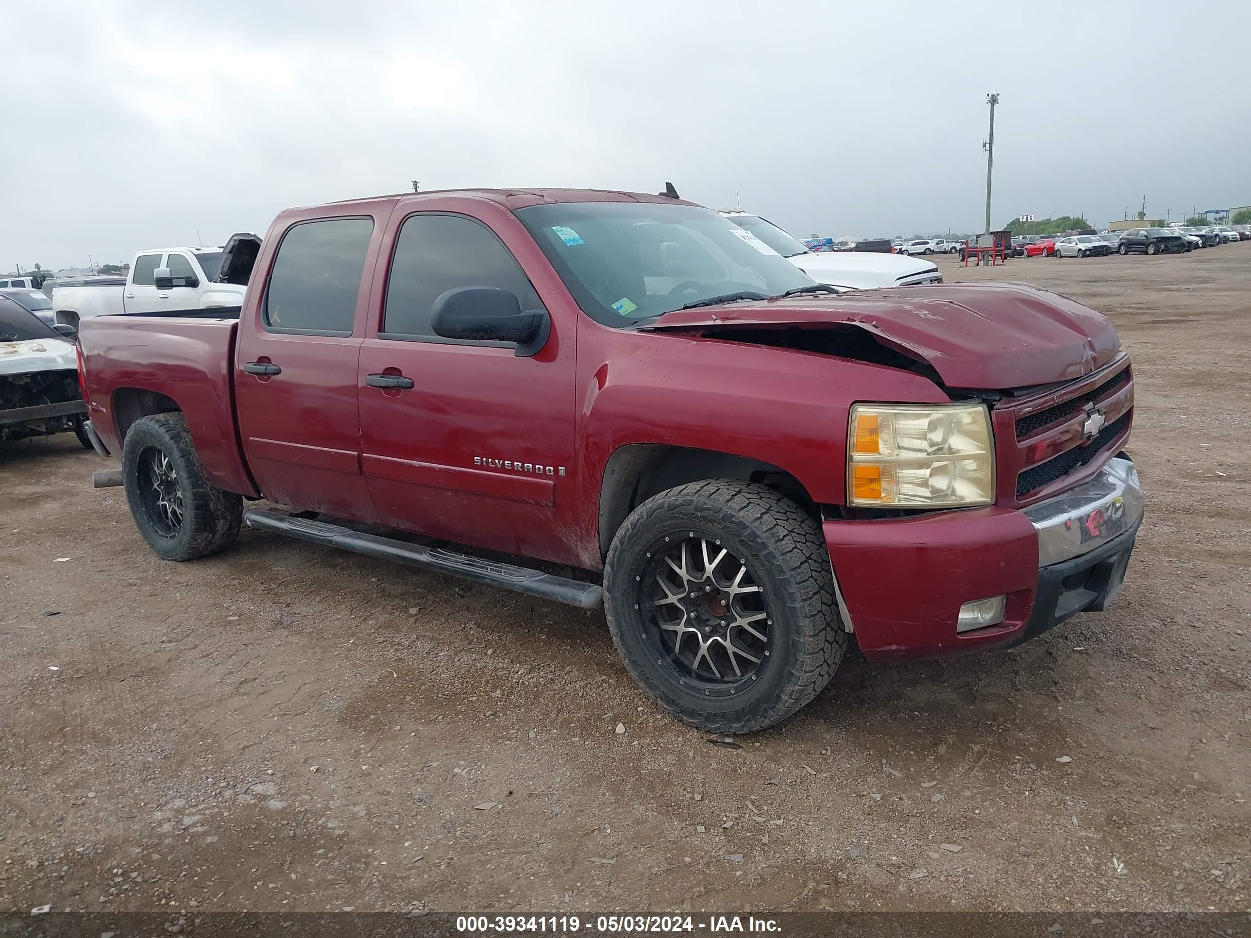 chevrolet silverado 2007 3gcec13c37g508980