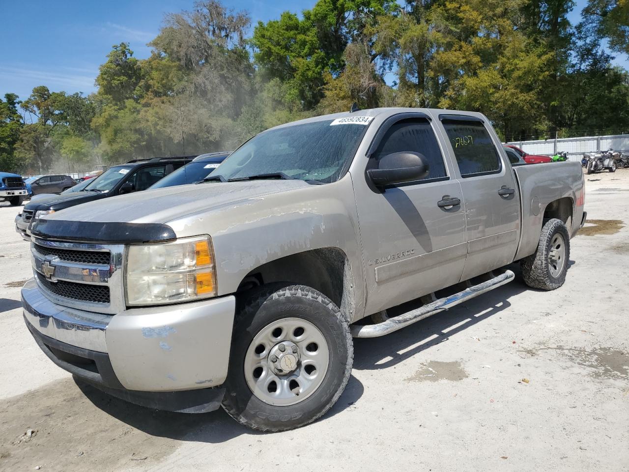 chevrolet silverado 2008 3gcec13cx8g136023