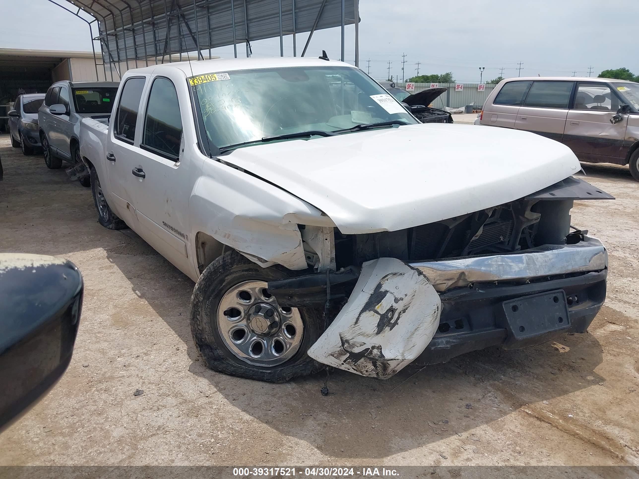 chevrolet silverado 2008 3gcec13cx8g300905