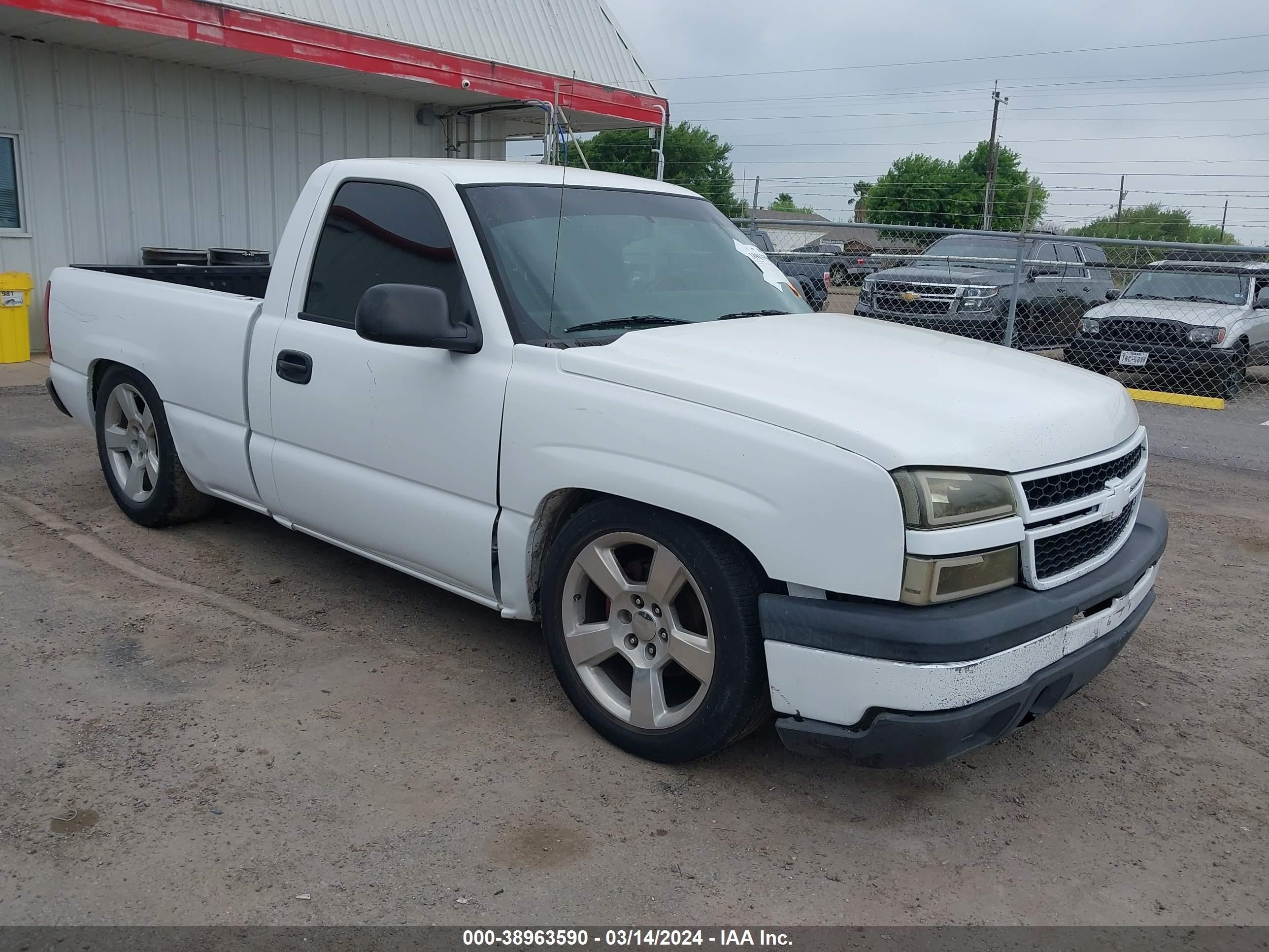 chevrolet silverado 2006 3gcec14v16g198570