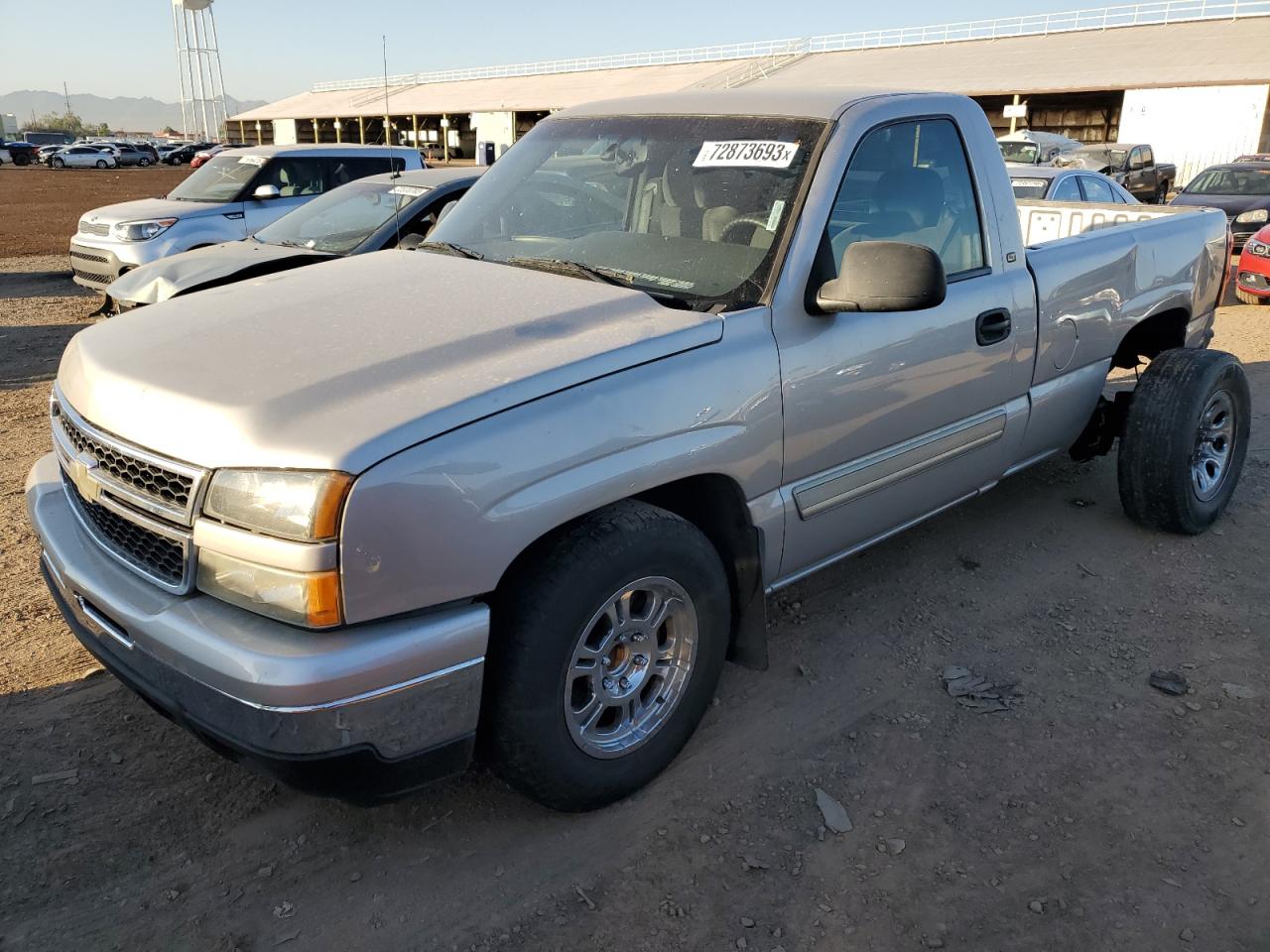 chevrolet silverado 2006 3gcec14v26g171541