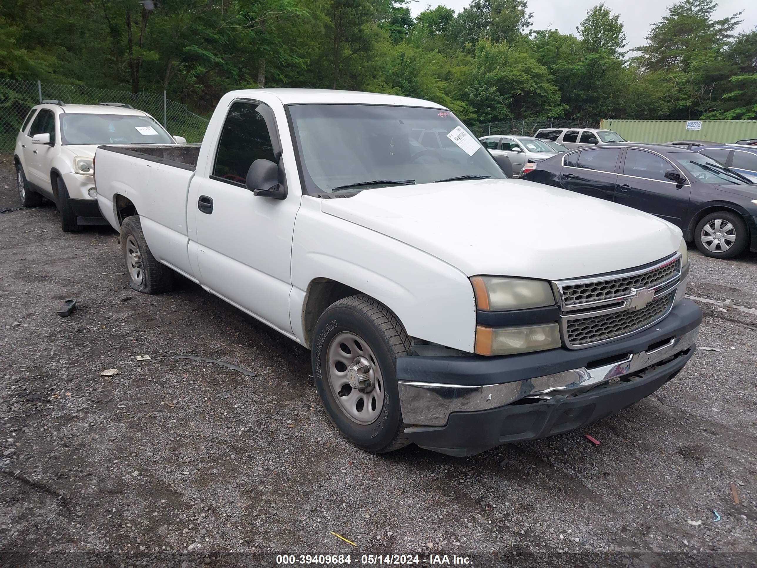 chevrolet silverado 2006 3gcec14v66g219509