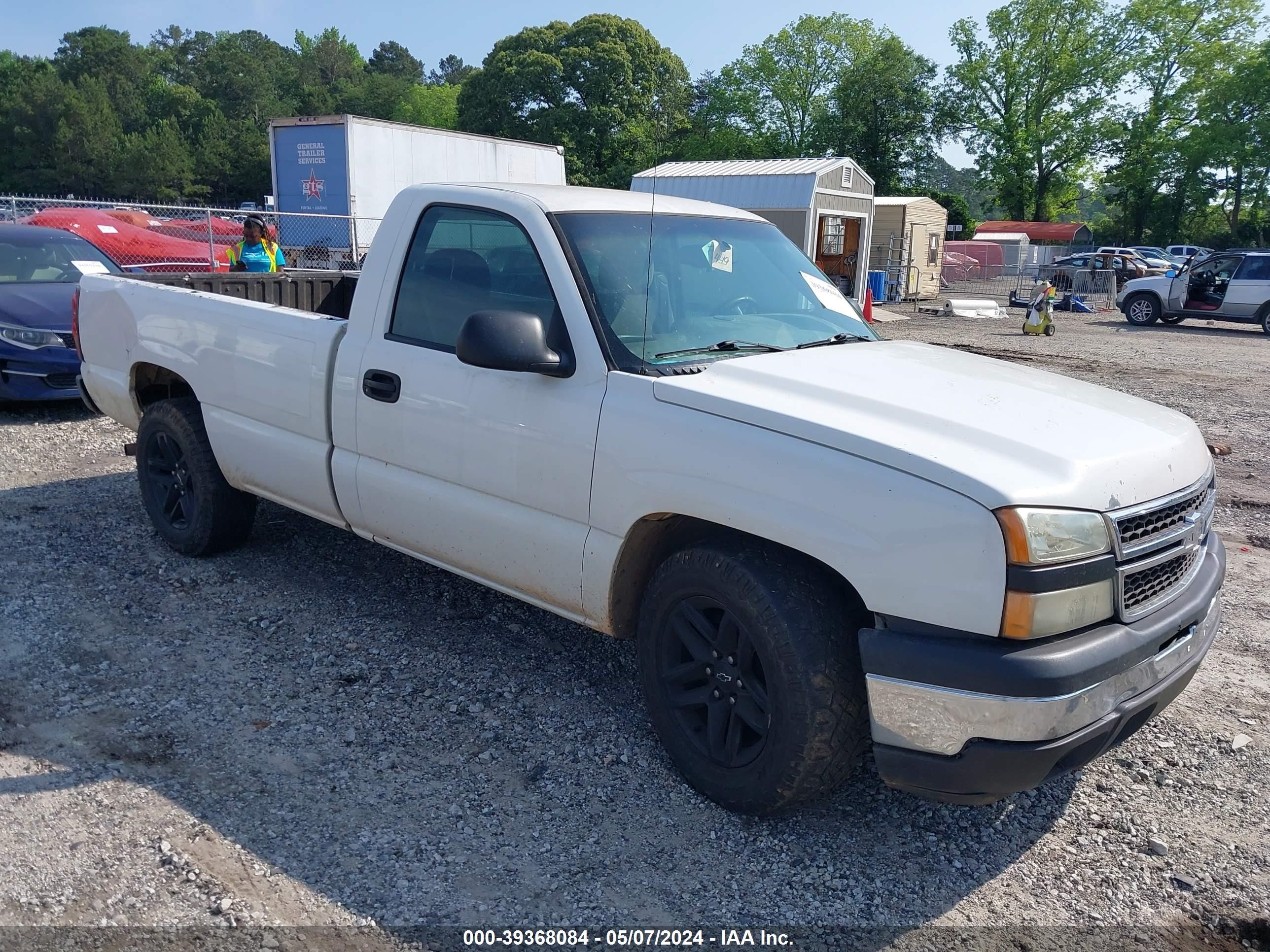 chevrolet silverado 2007 3gcec14v67g251054