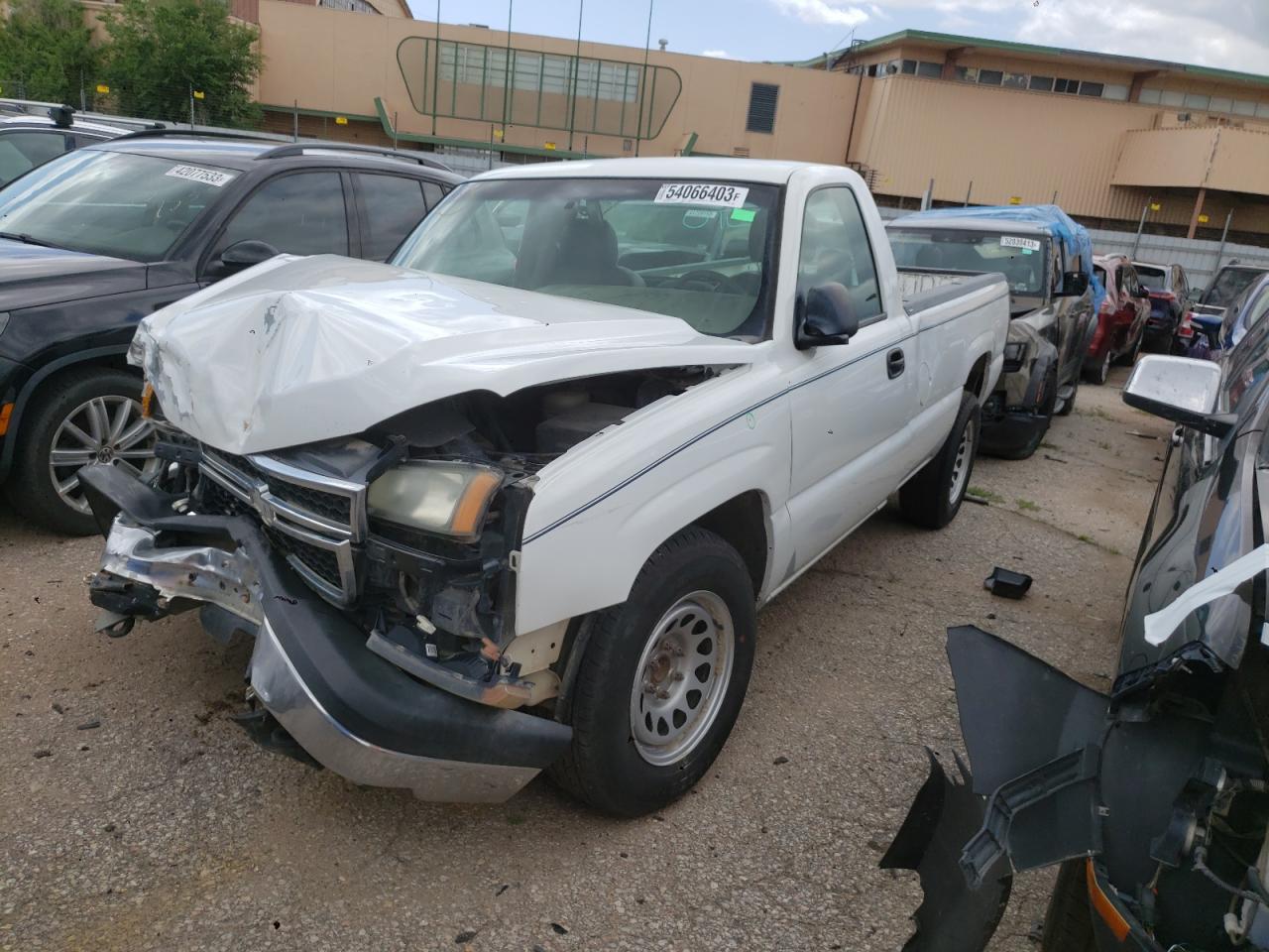 chevrolet silverado 2006 3gcec14v86g183287