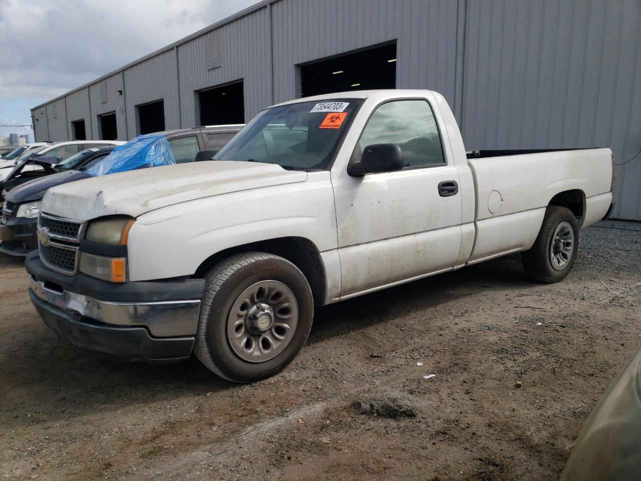 chevrolet silverado 2007 3gcec14x07g248751