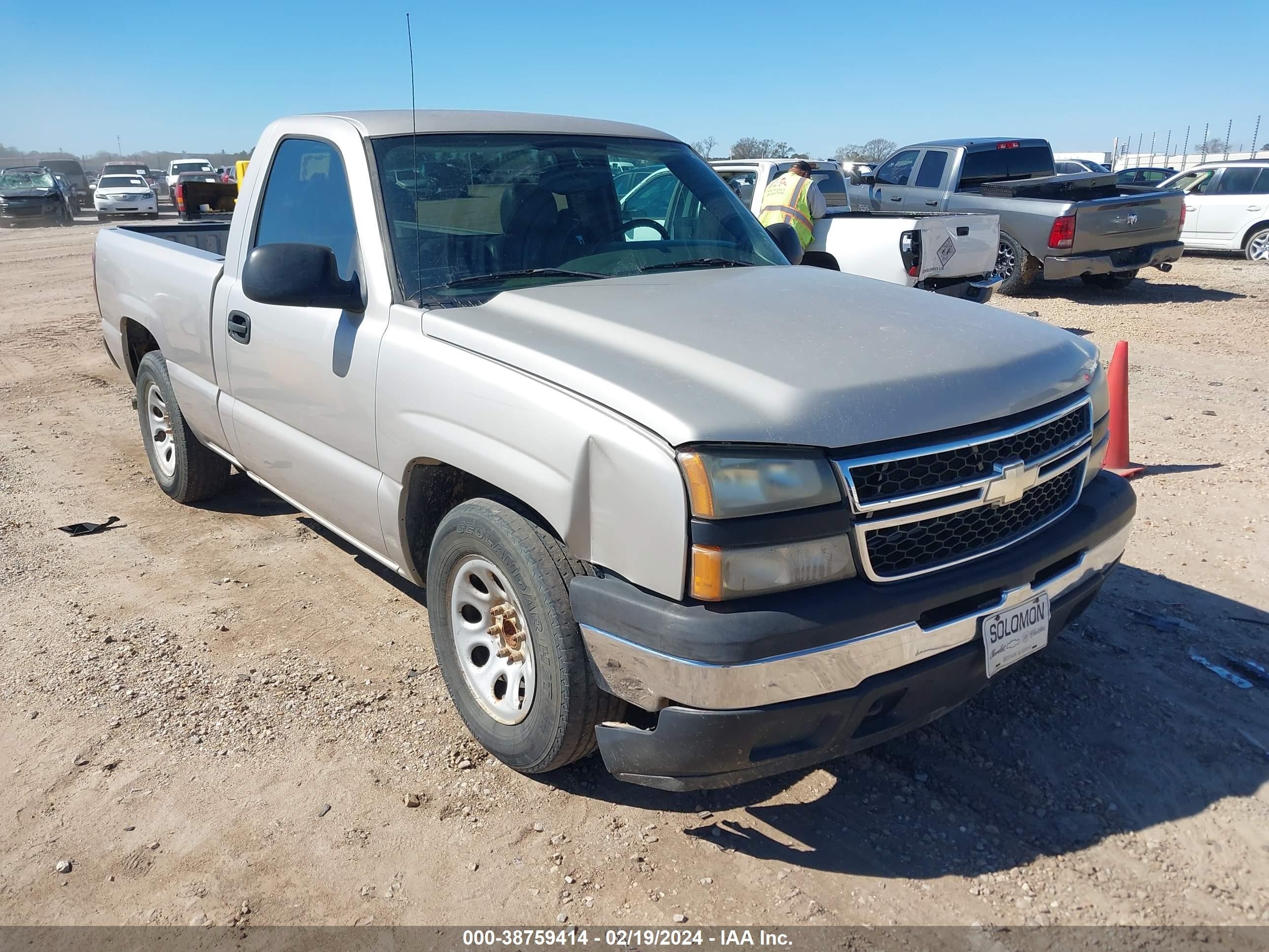 chevrolet silverado 2006 3gcec14x36g208520