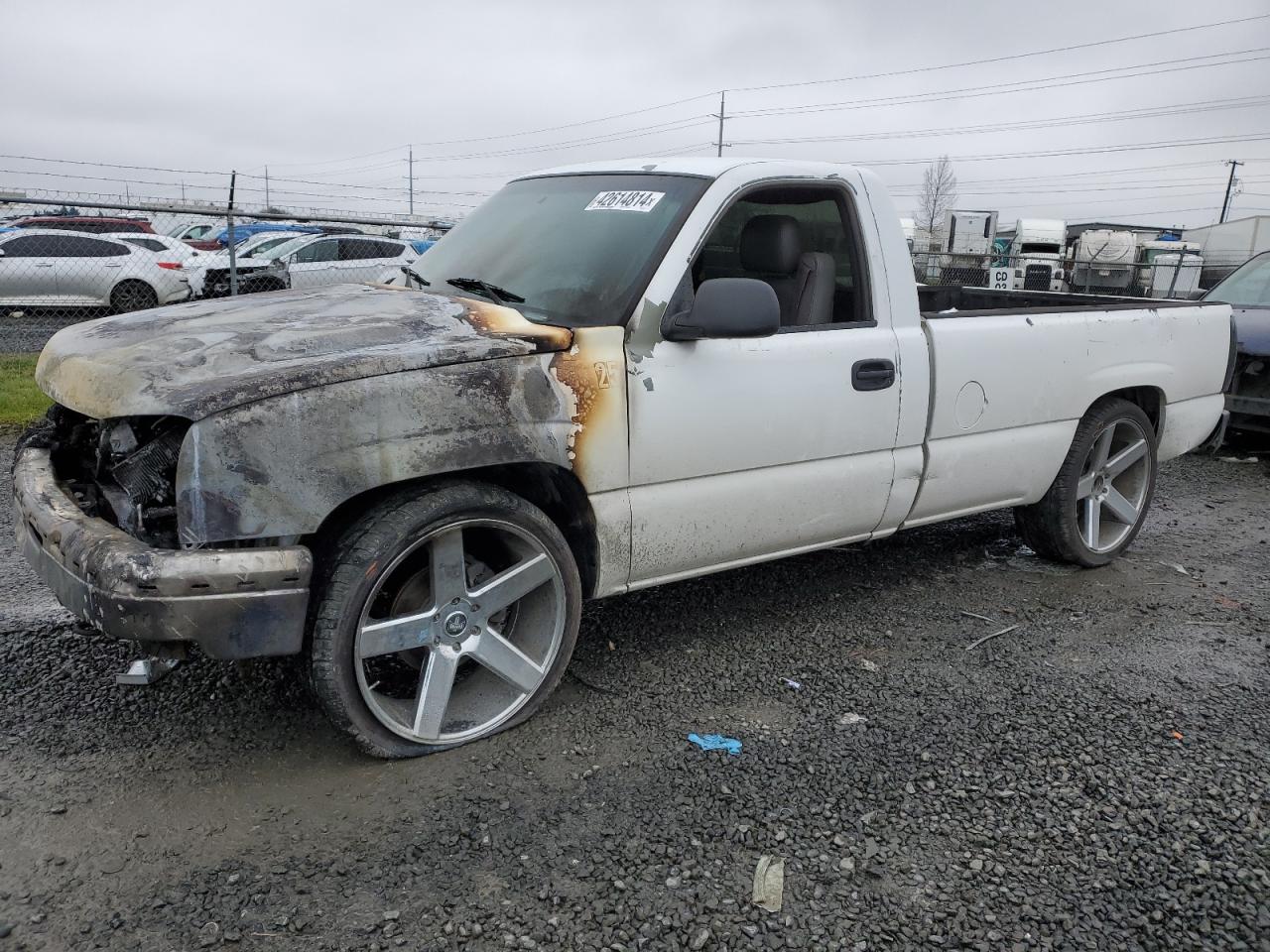 chevrolet silverado 2007 3gcec14x37g257184