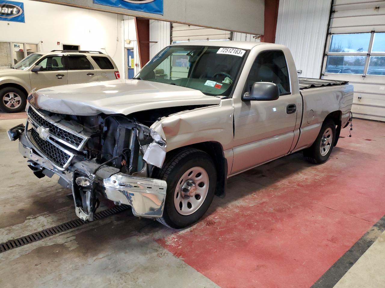 chevrolet silverado 2007 3gcec14x47g228180