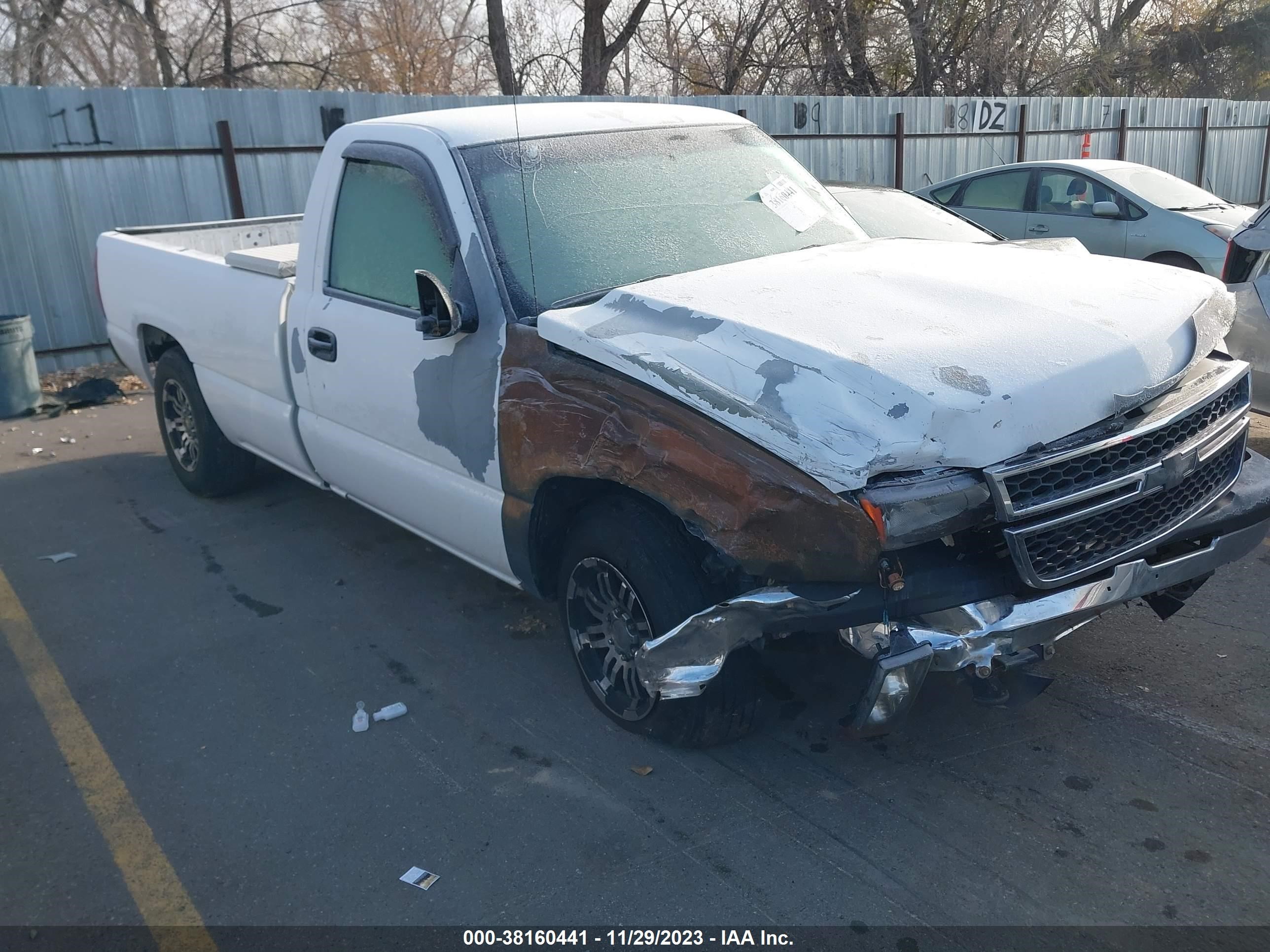 chevrolet silverado 2006 3gcec14x66g178073