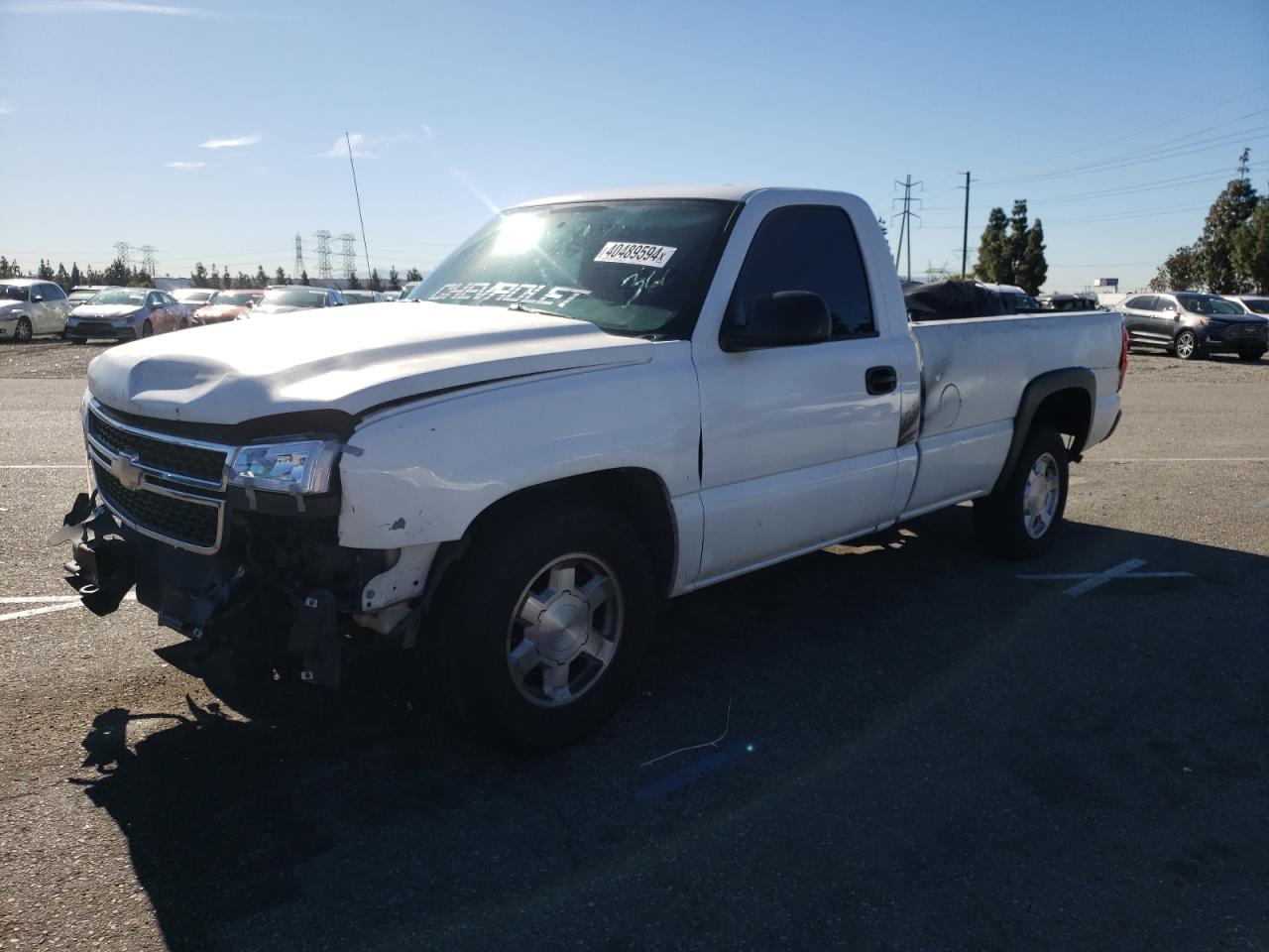 chevrolet silverado 2006 3gcec14x66g239616